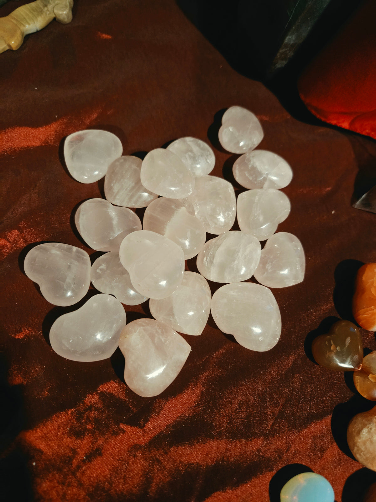 Small Crystal Hearts | Choose Your Stone