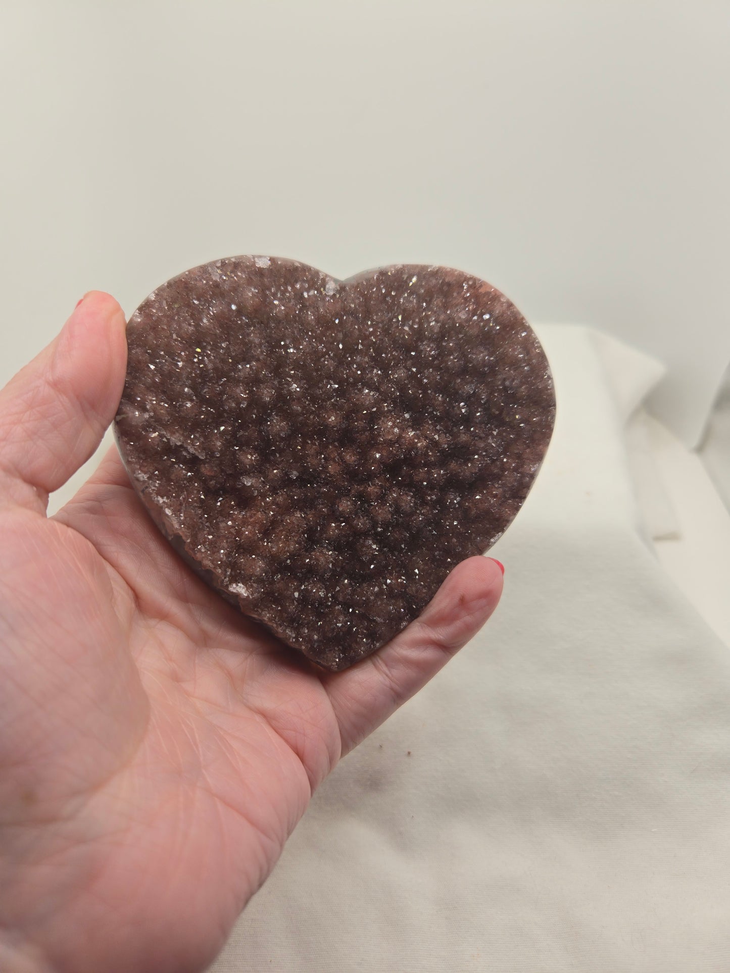 Large Amethyst Heart