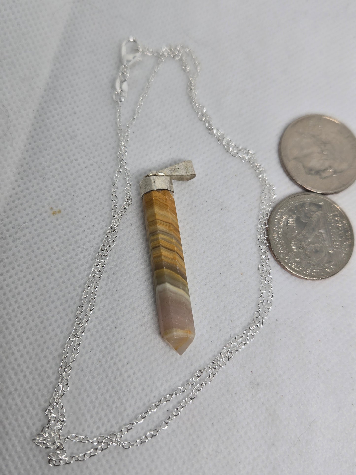 Long Crystal Pendants