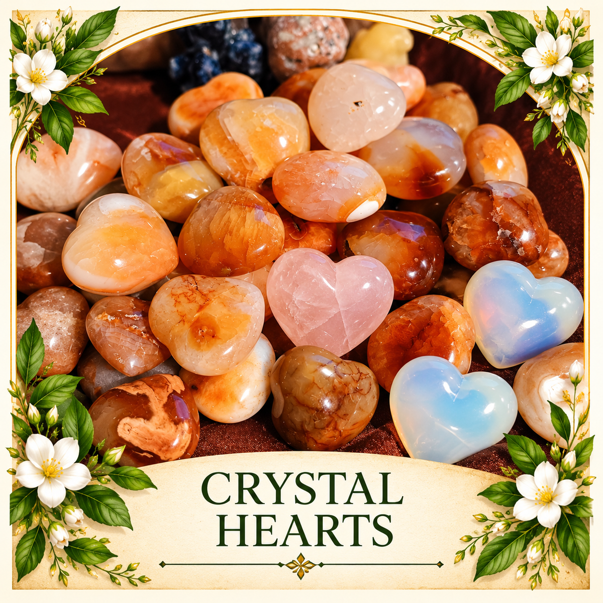 Crystal Hearts botanical cover