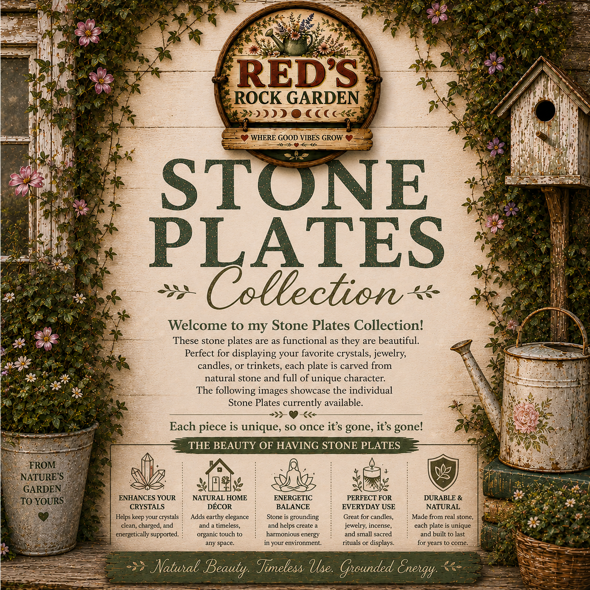 Stone Decor Plates