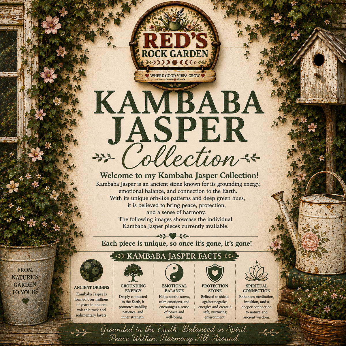 Kambaba Jasper Collections