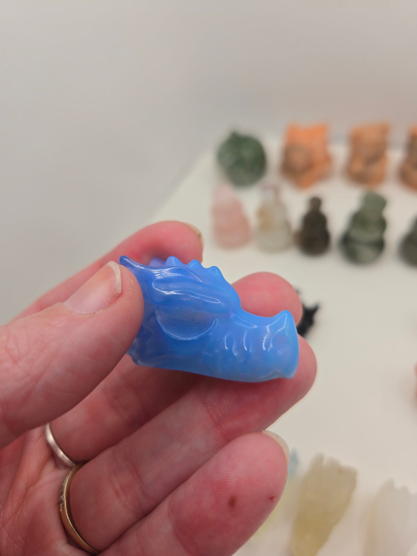 Small Carvings in the Garden