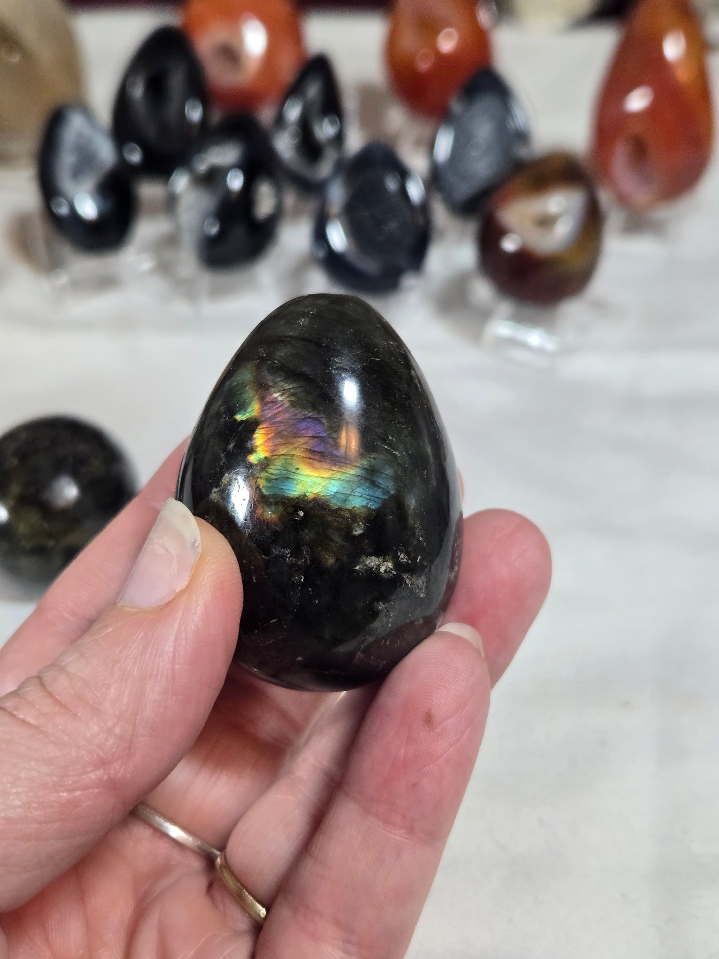 Labradorite Eggs