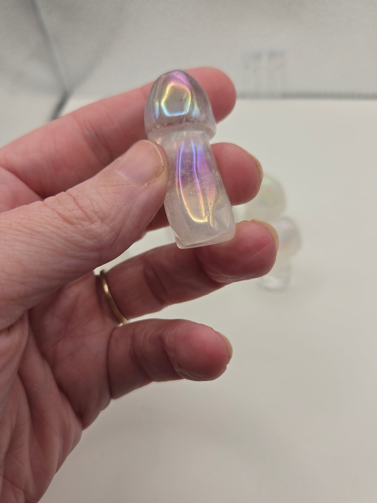 Aurora Coated Mushrooms