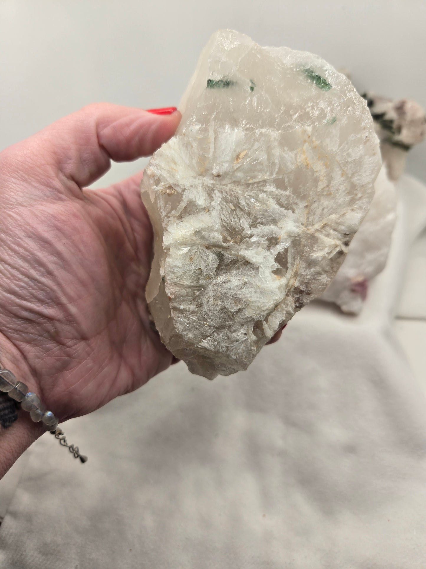 Tourmaline in Quartz