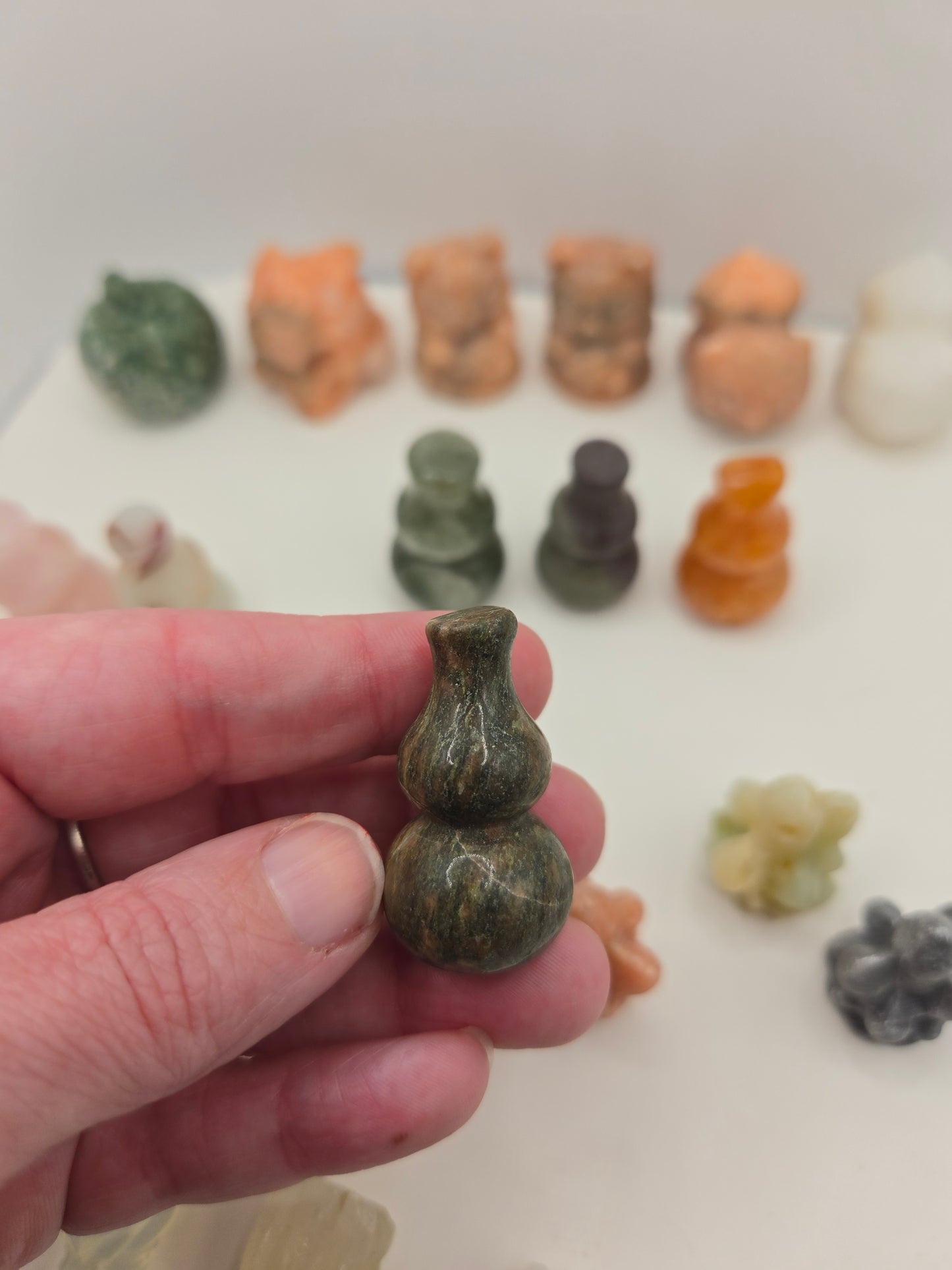 Small Carvings in the Garden