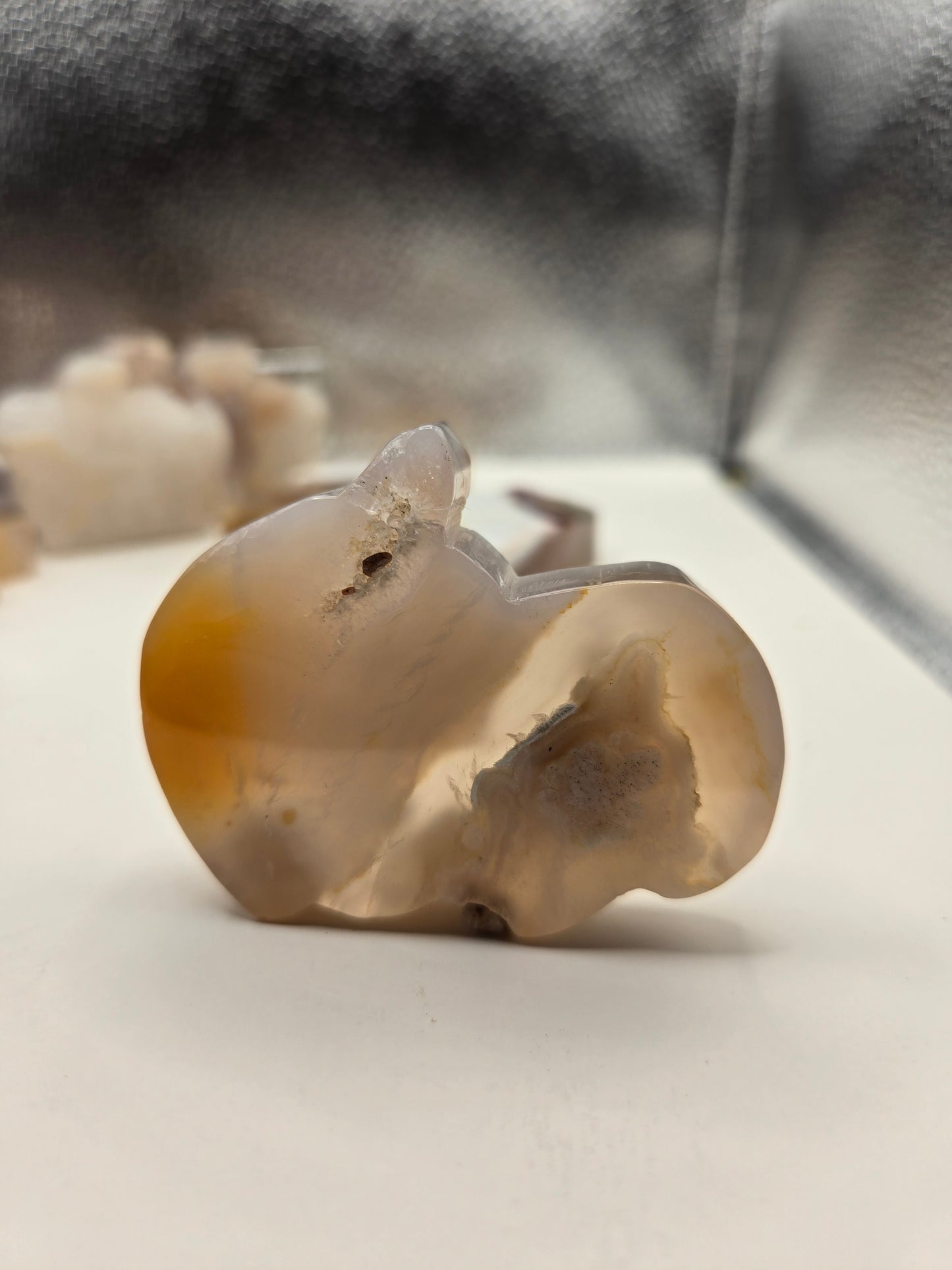 Agate and Quartz Carvings