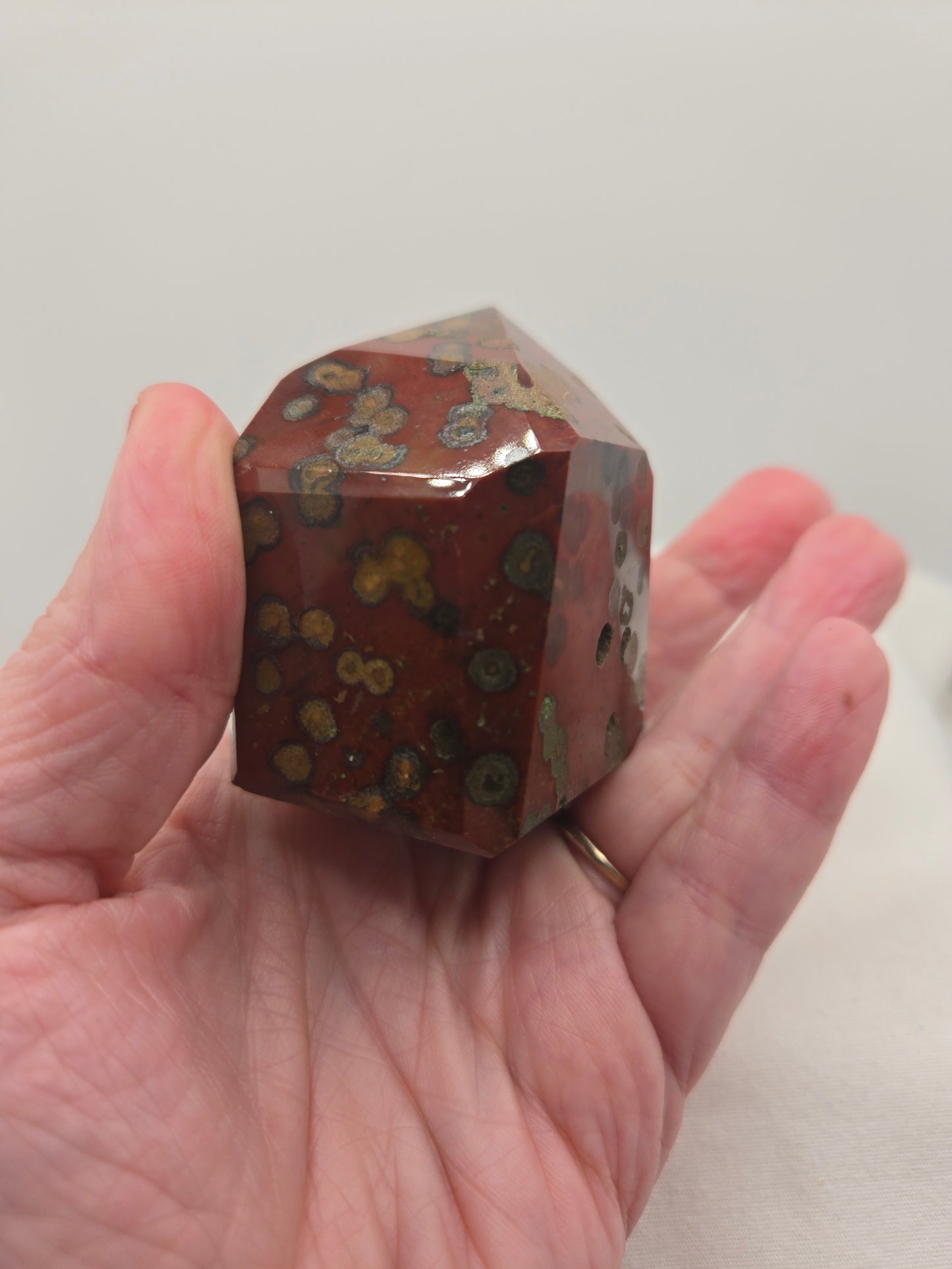 Orbicular Bloodstone Freeform