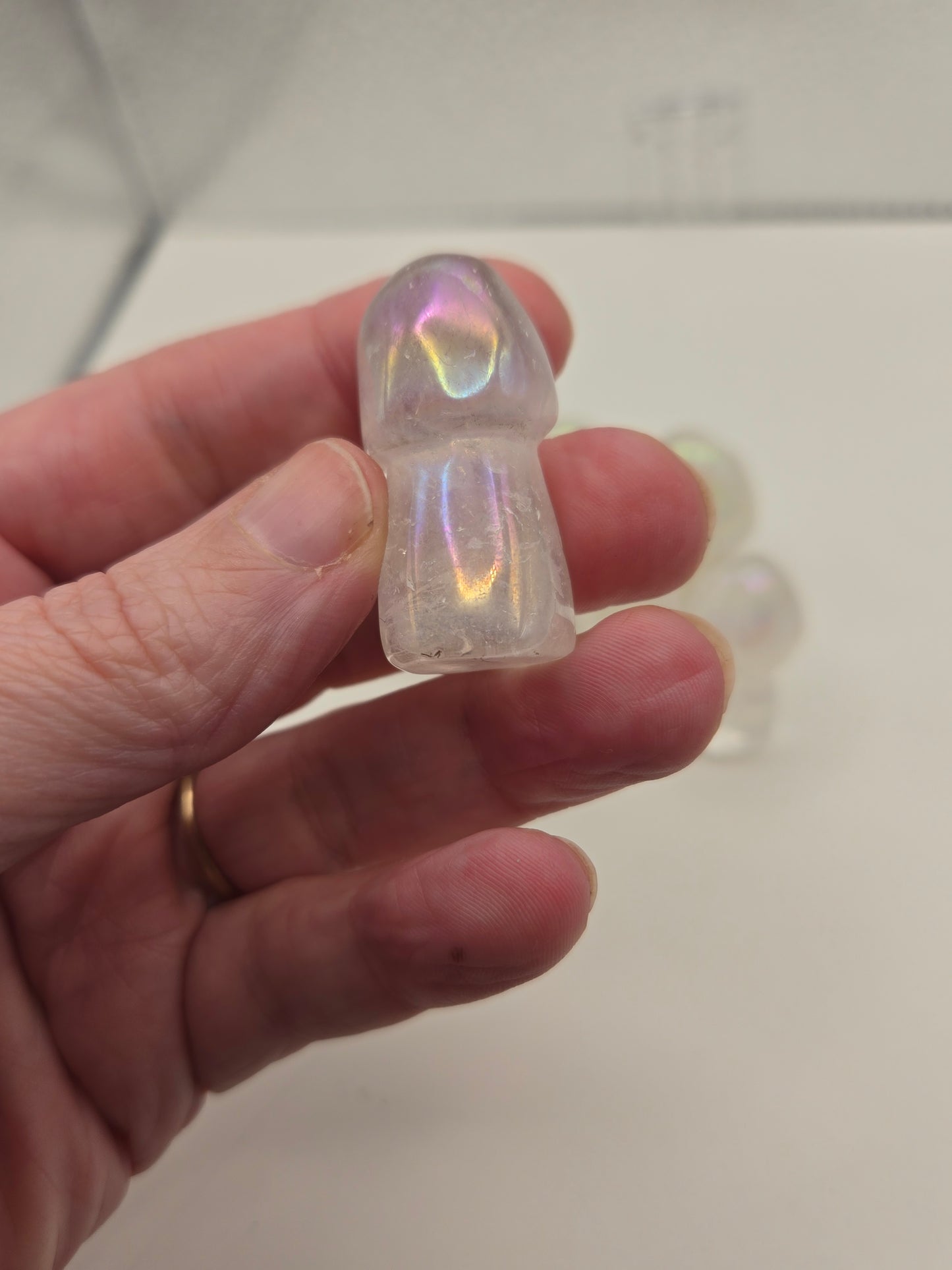 Aurora Coated Mushrooms