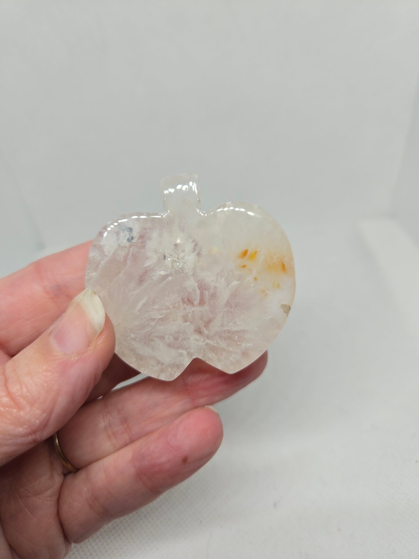 Carved Quartz Apples