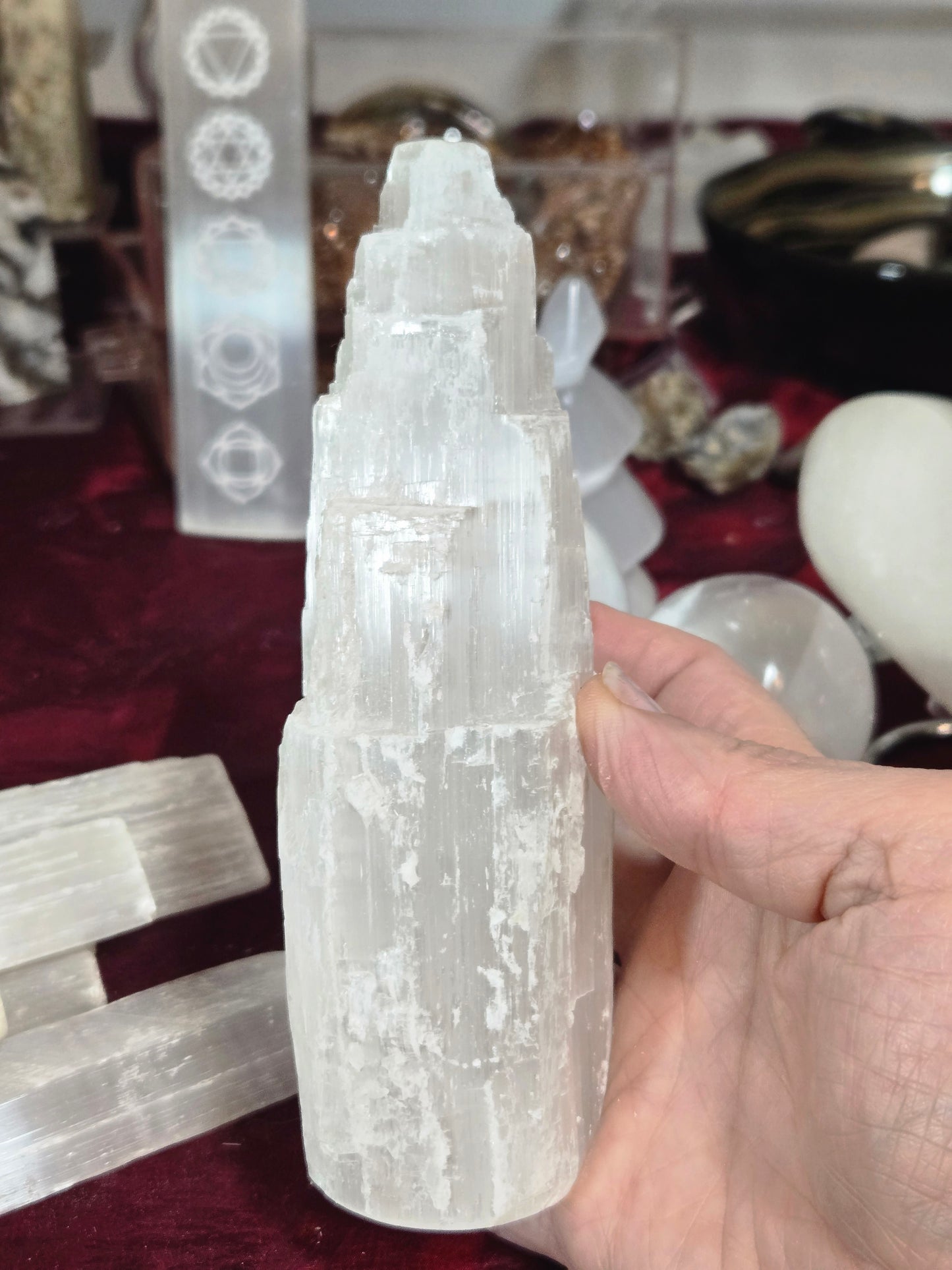 Gypsum Selenite and Satin Spar