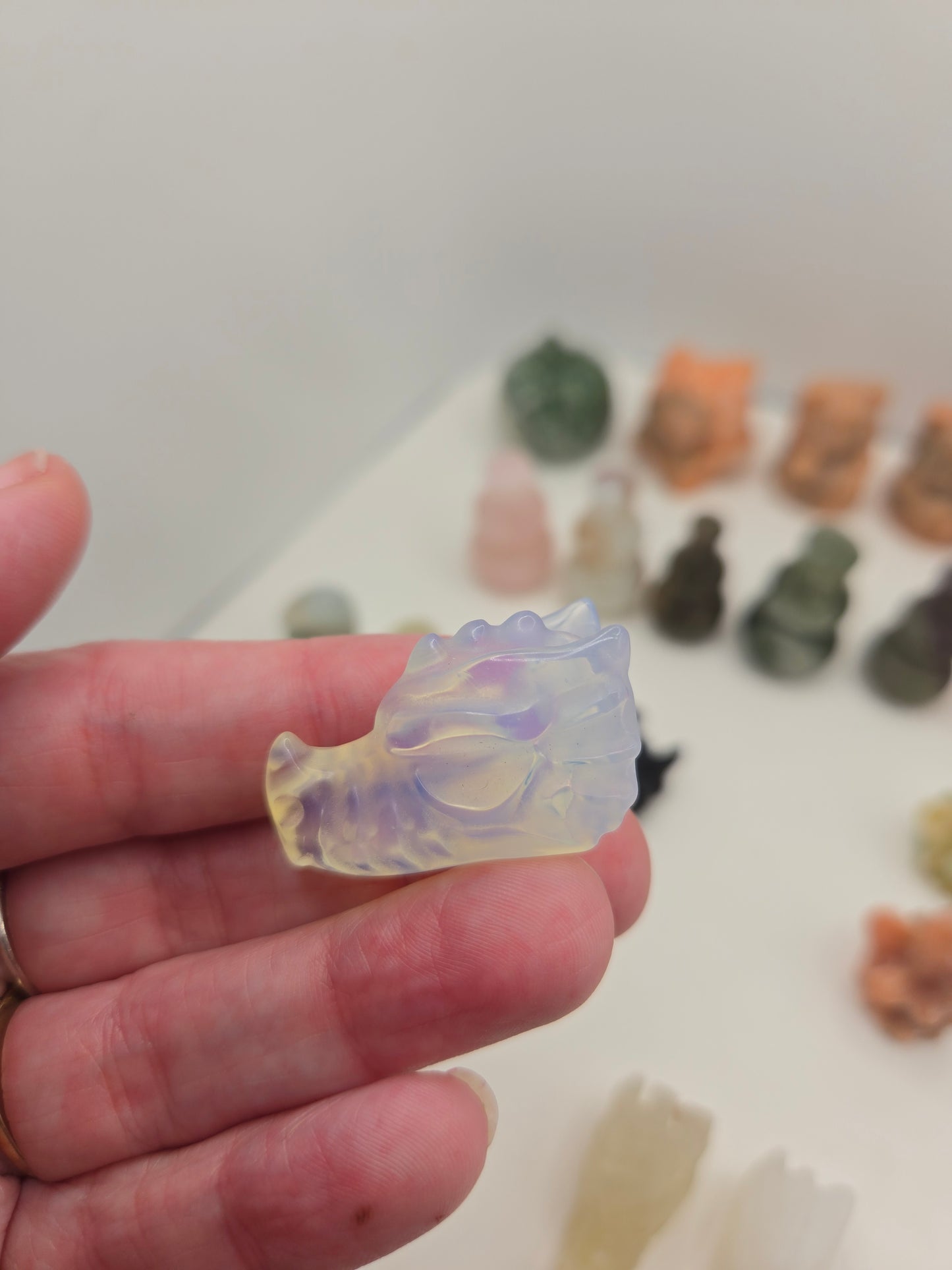 Small Carvings in the Garden