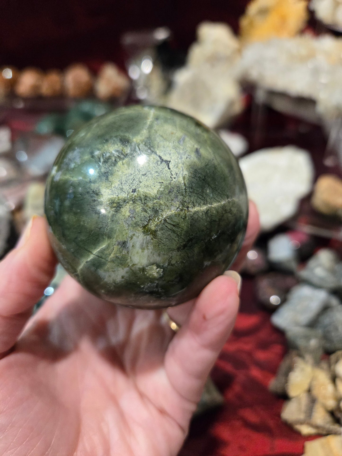 Moss Agate Pieces