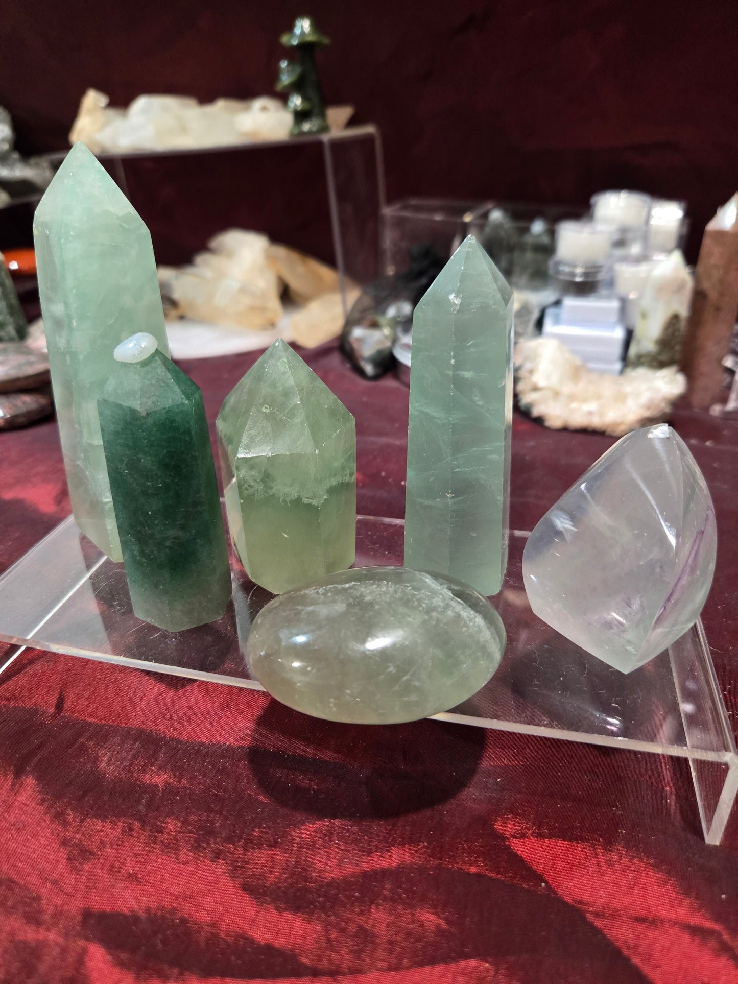 Imperfect Fluorite Pieces