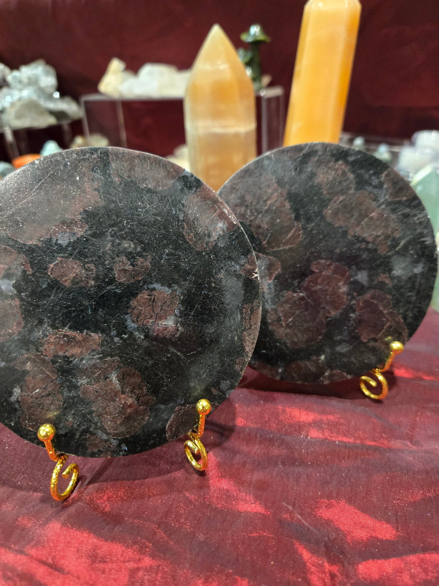 Garnet and Jasper Plates