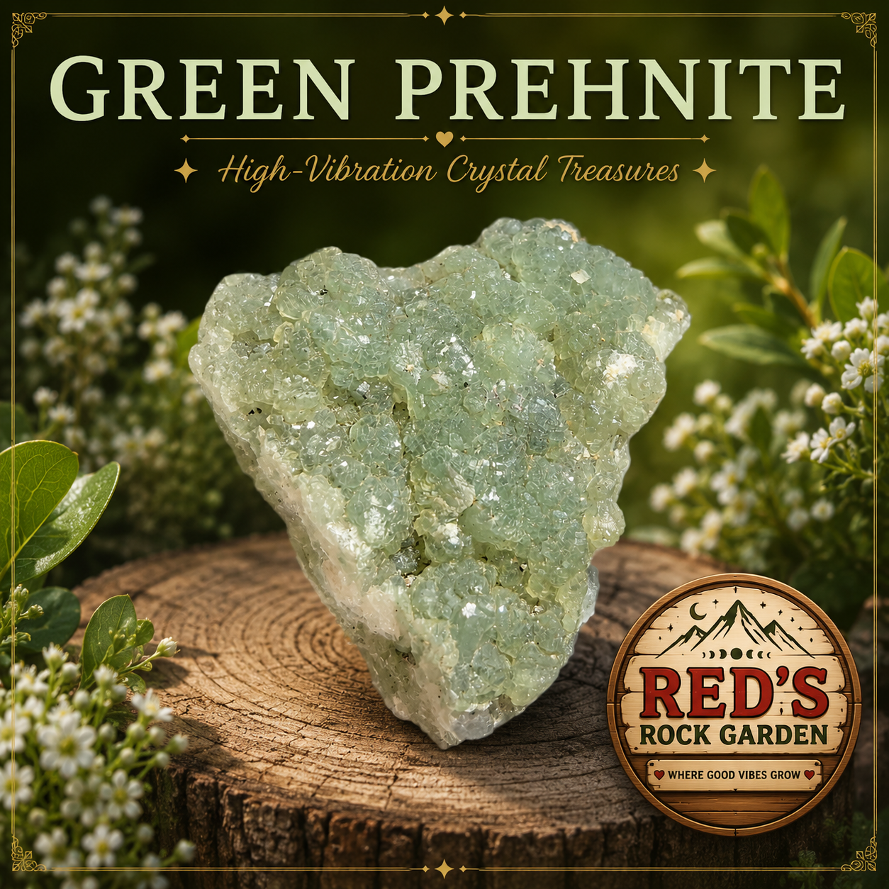 Raw Prehnite