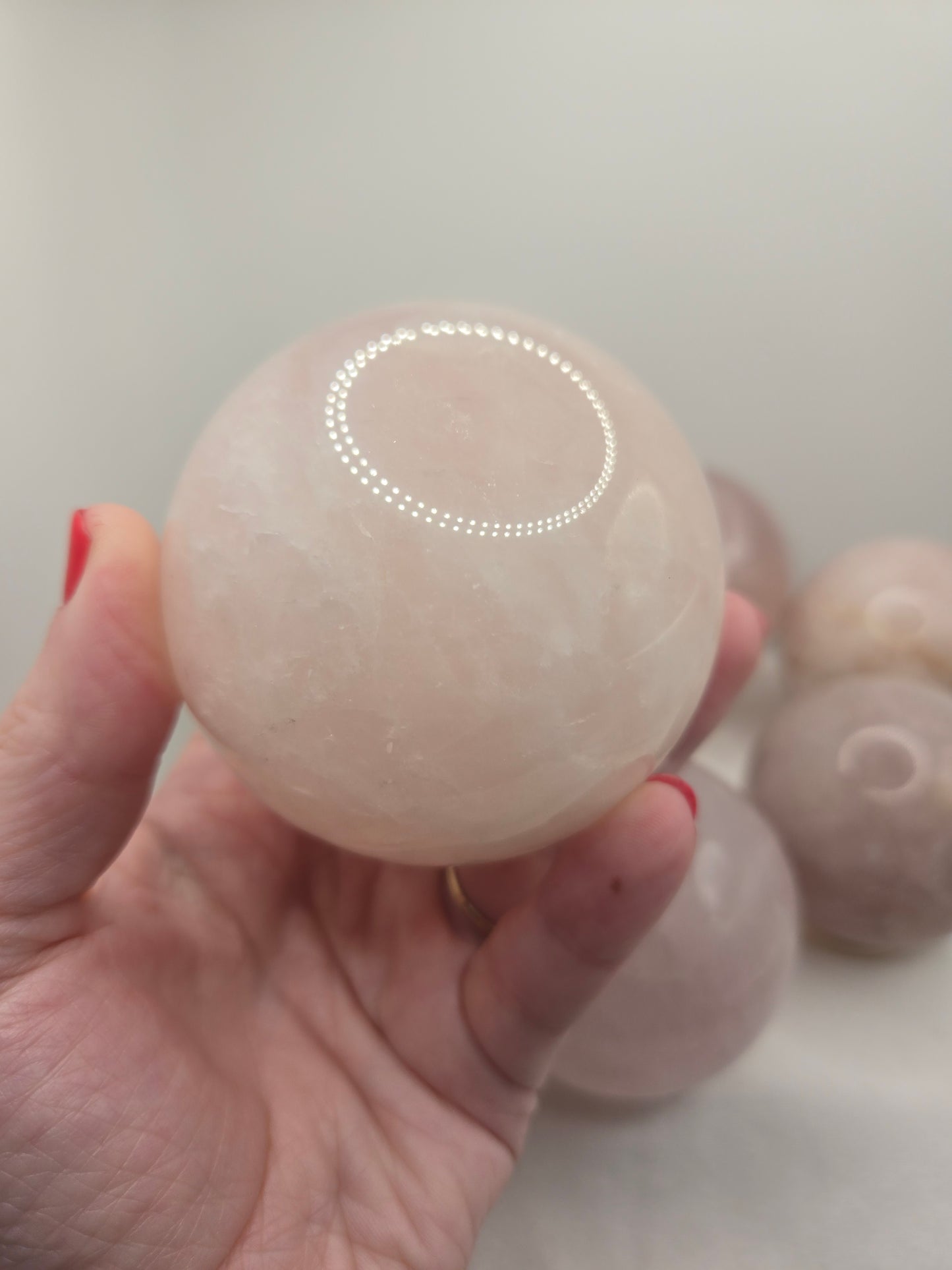 Rose Quartz Spheres