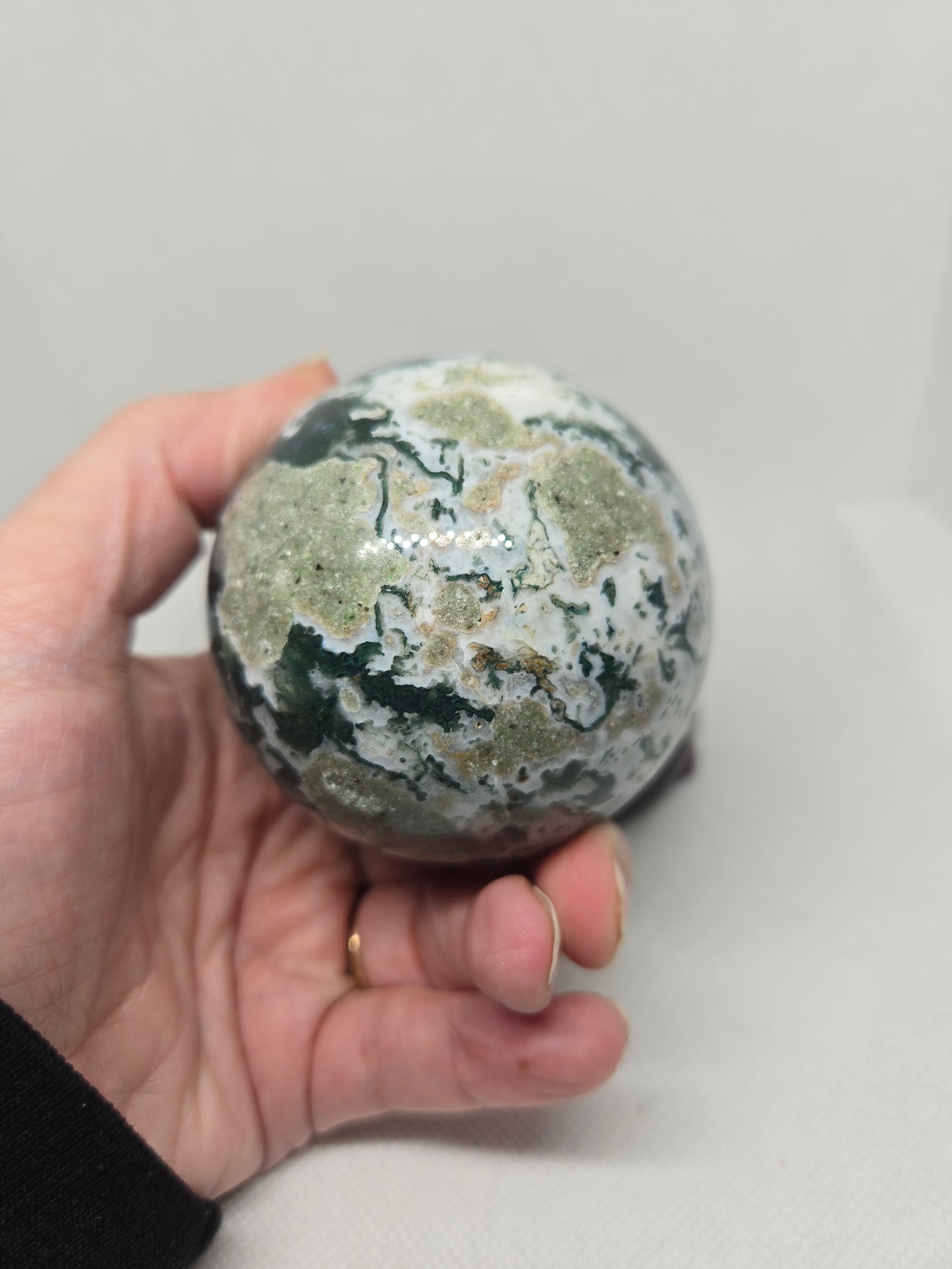 Moss Agate Sphere