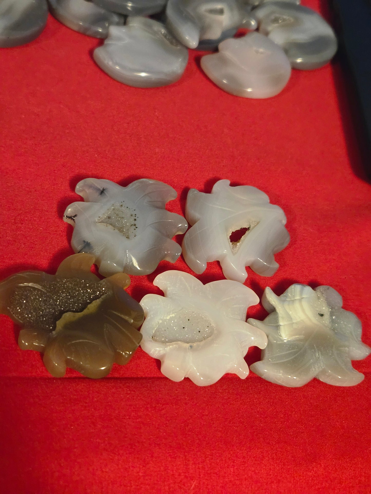 Druzy Agate Pieces