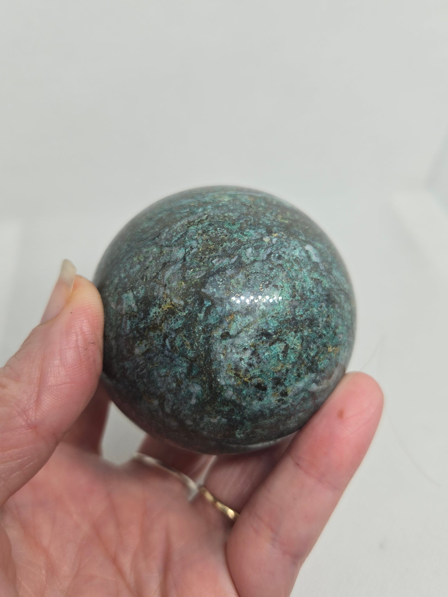 Dioptase Sphere