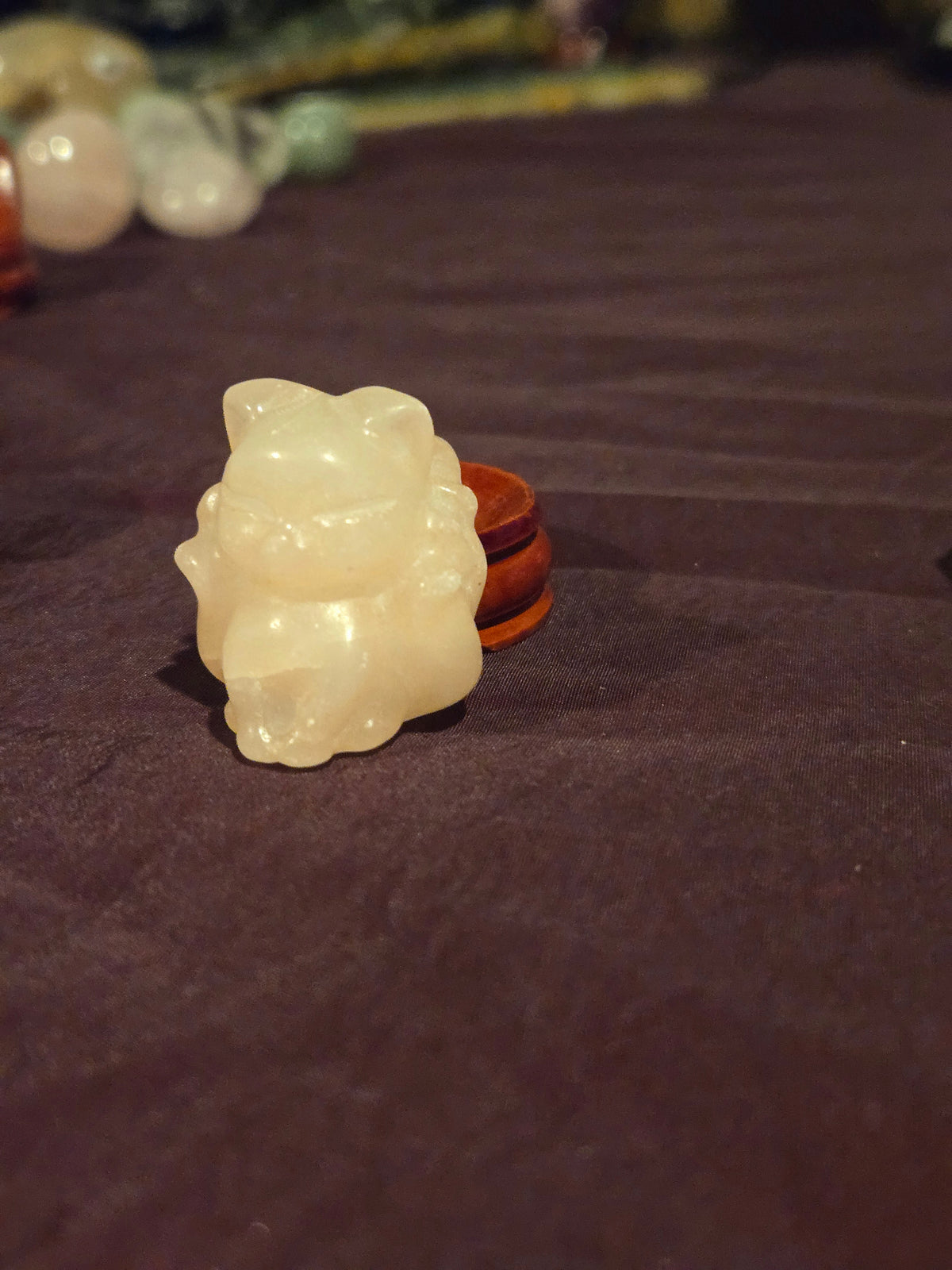 Crystal Nine-Tailed Foxes & Unicorns | Mini Carvings