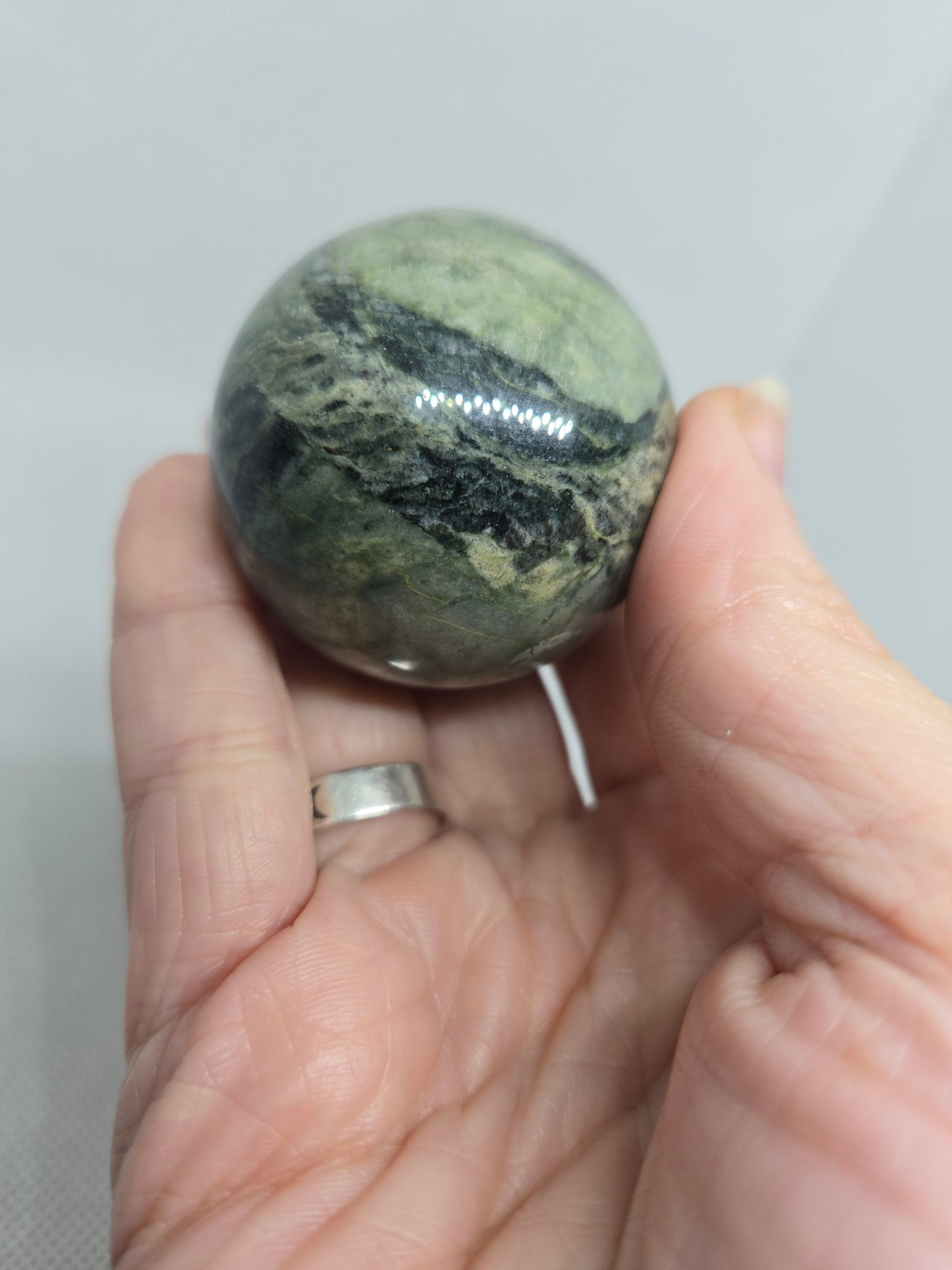 Zebra Calcite Sphere