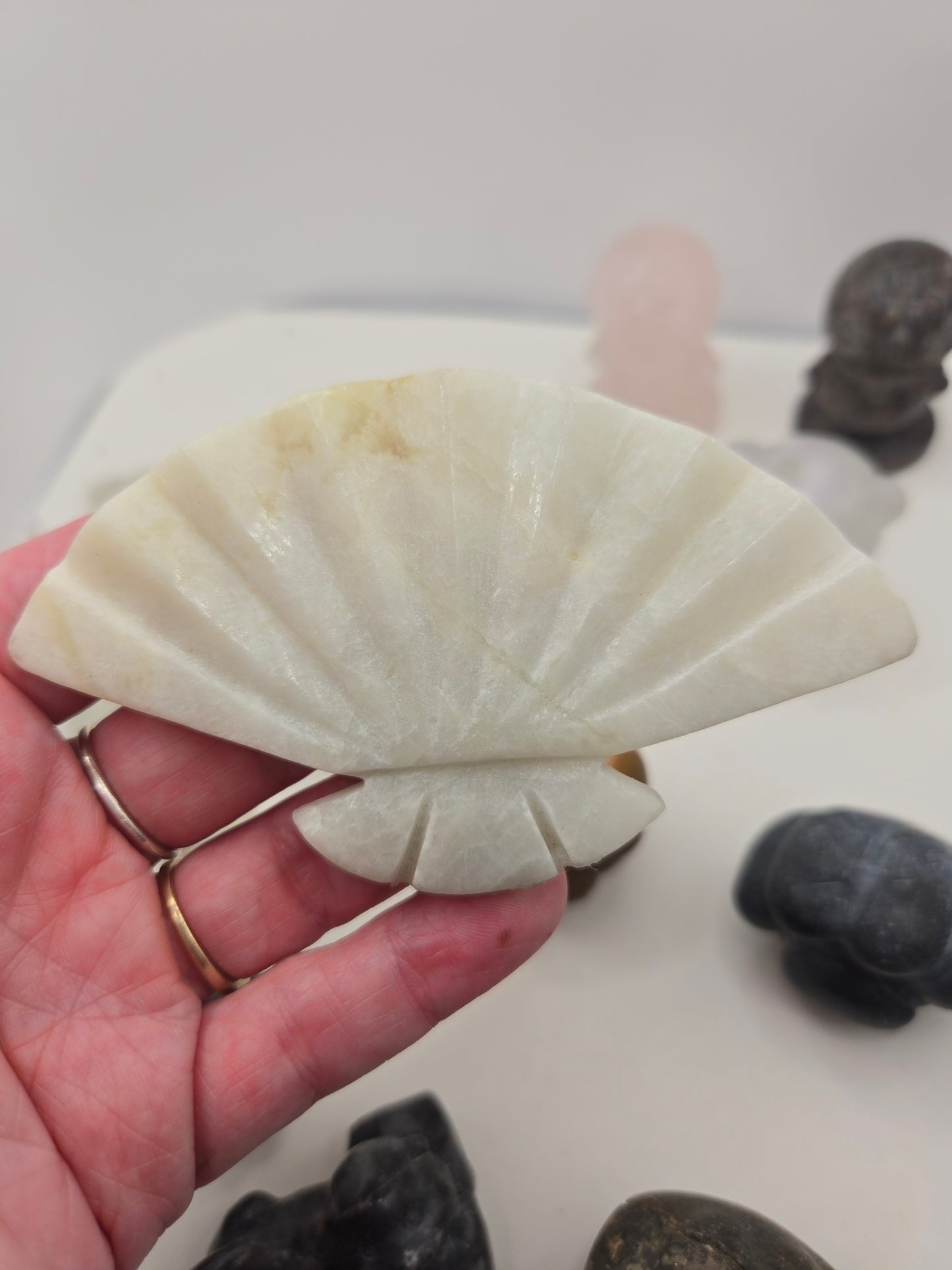 Medium Carvings in the Garden