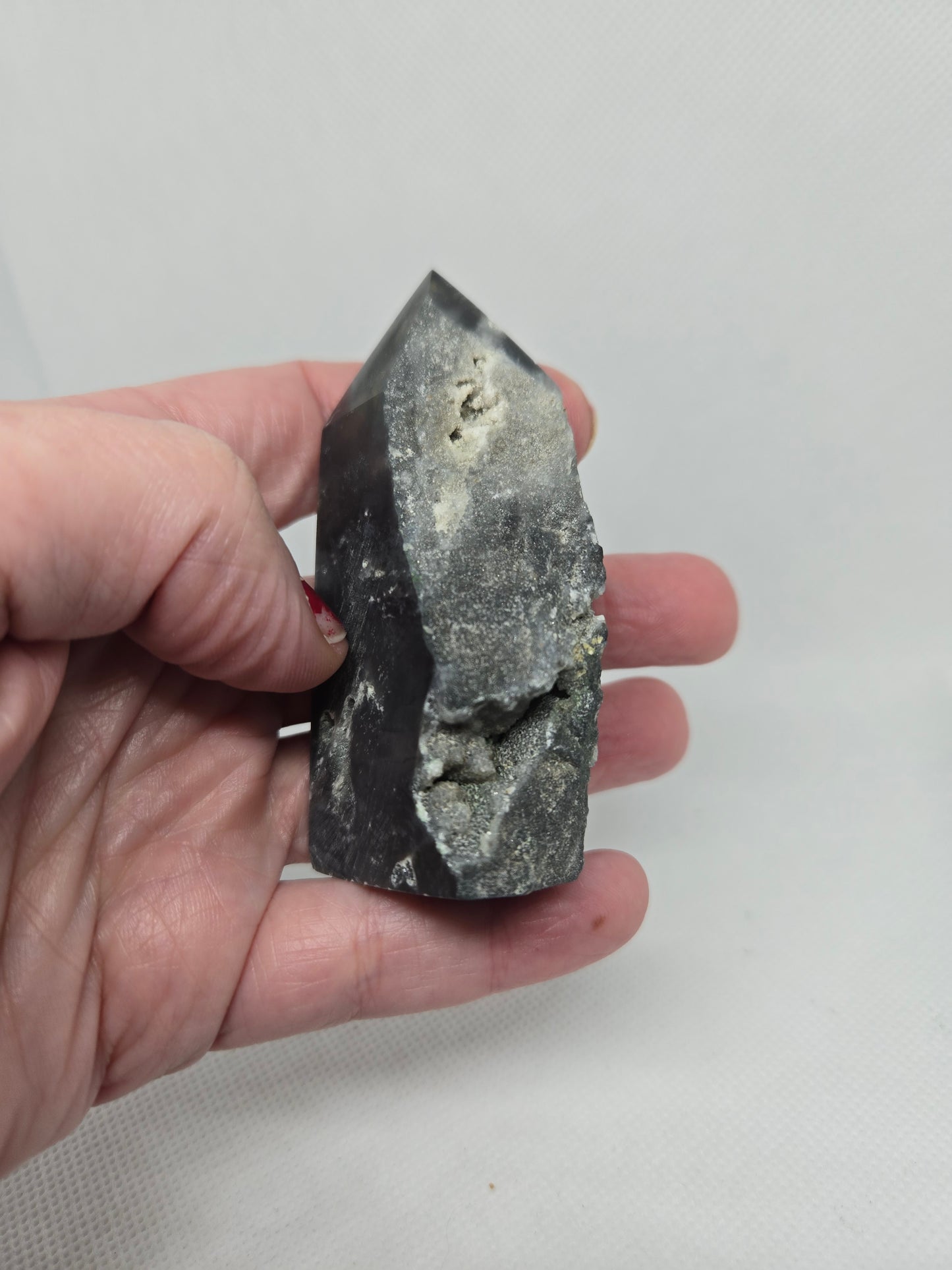 Small Druzy Agate Towers