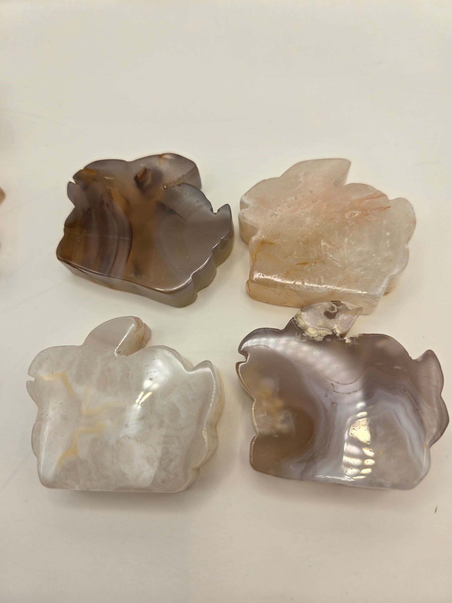 Agate and Quartz Carvings