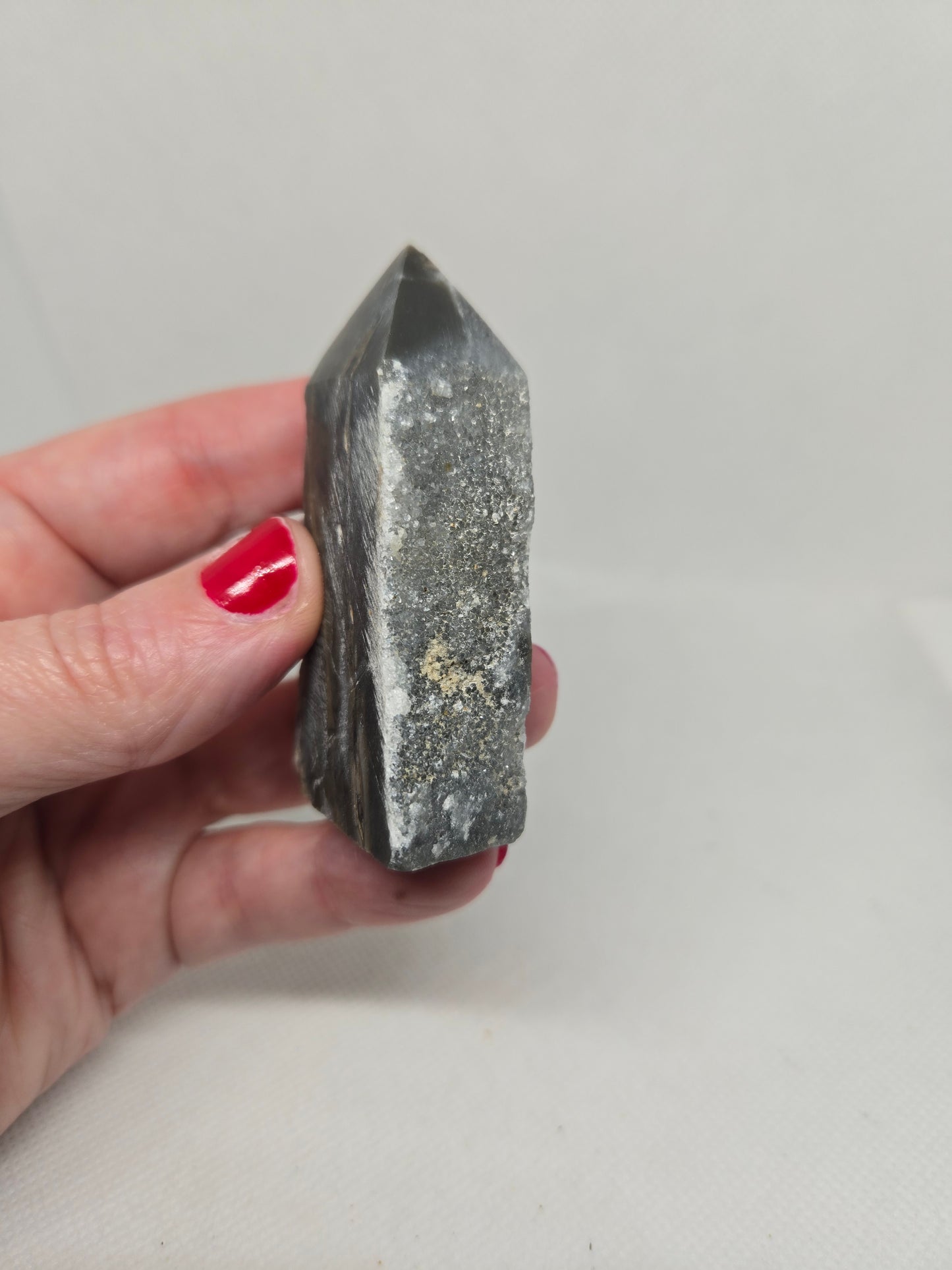 Small Druzy Agate Towers