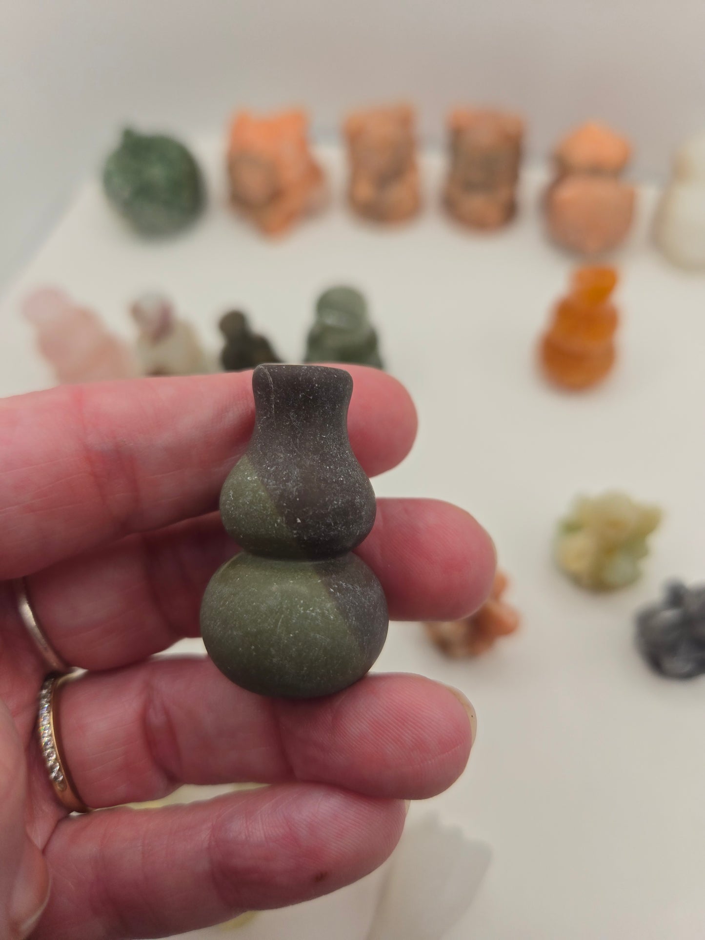 Small Carvings in the Garden