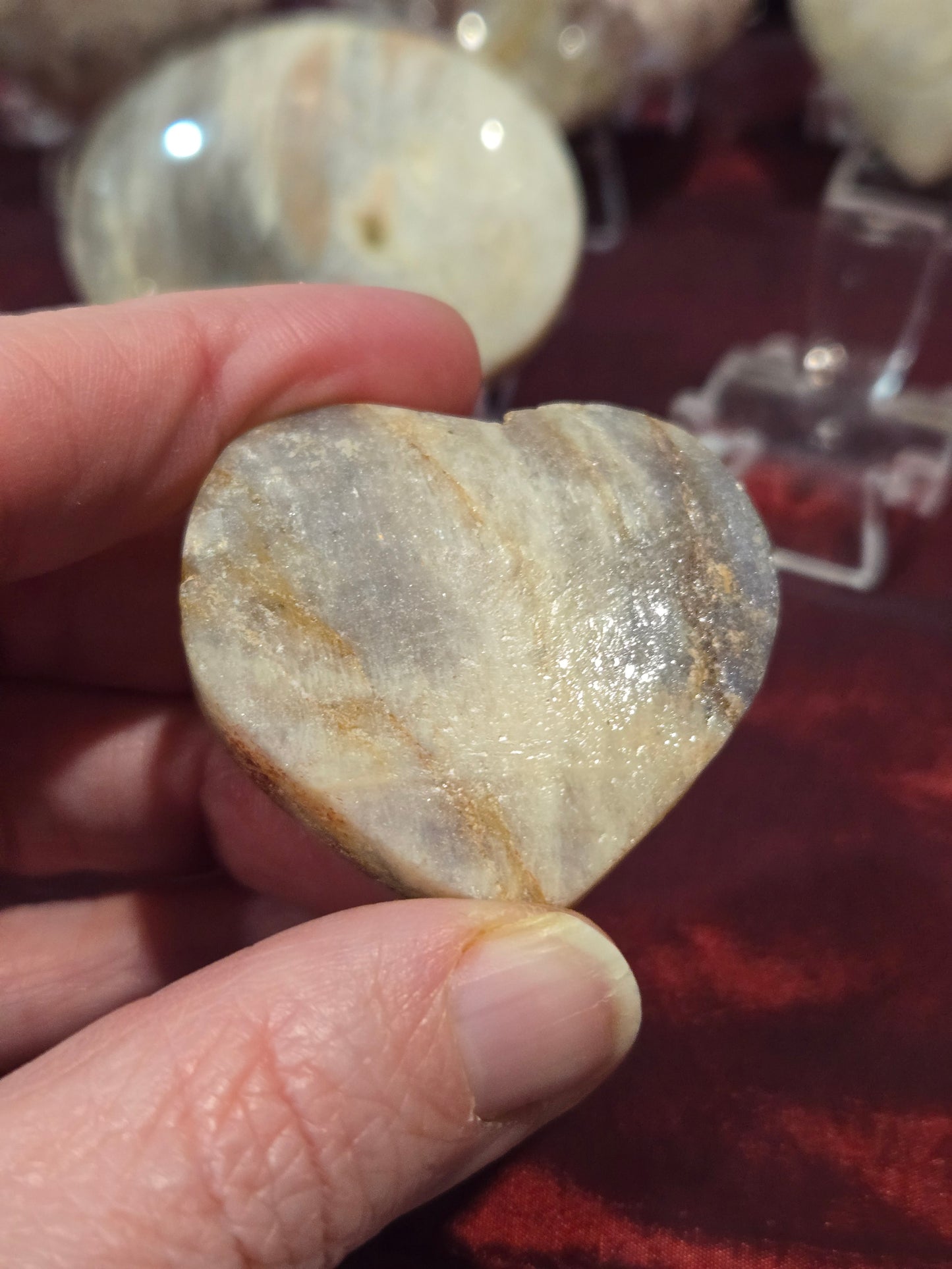 Different Moonstone Pieces