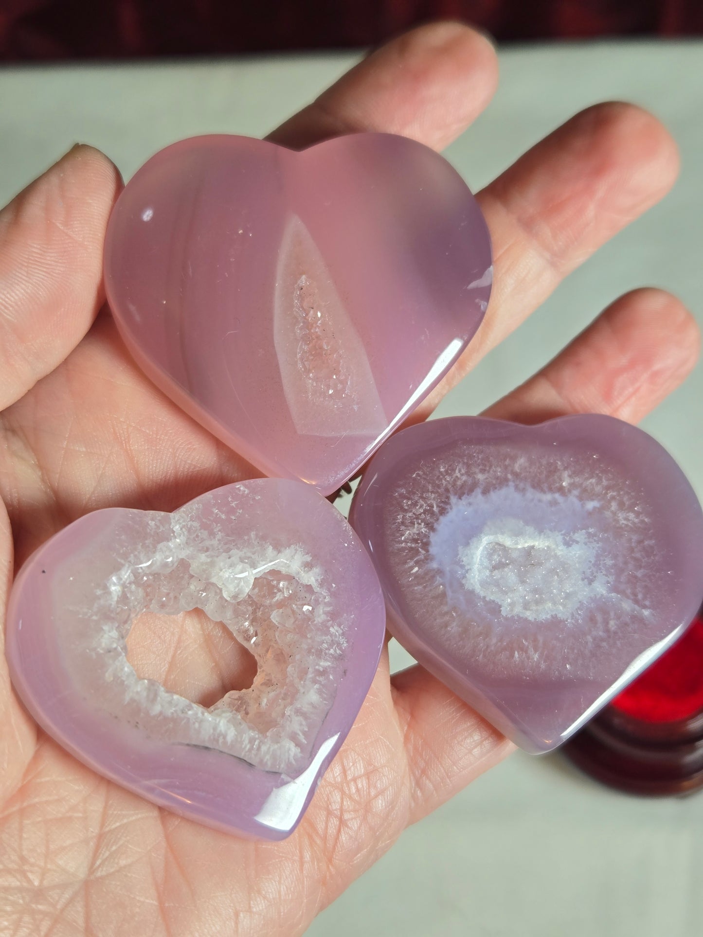 Druzy Amethyst Heart