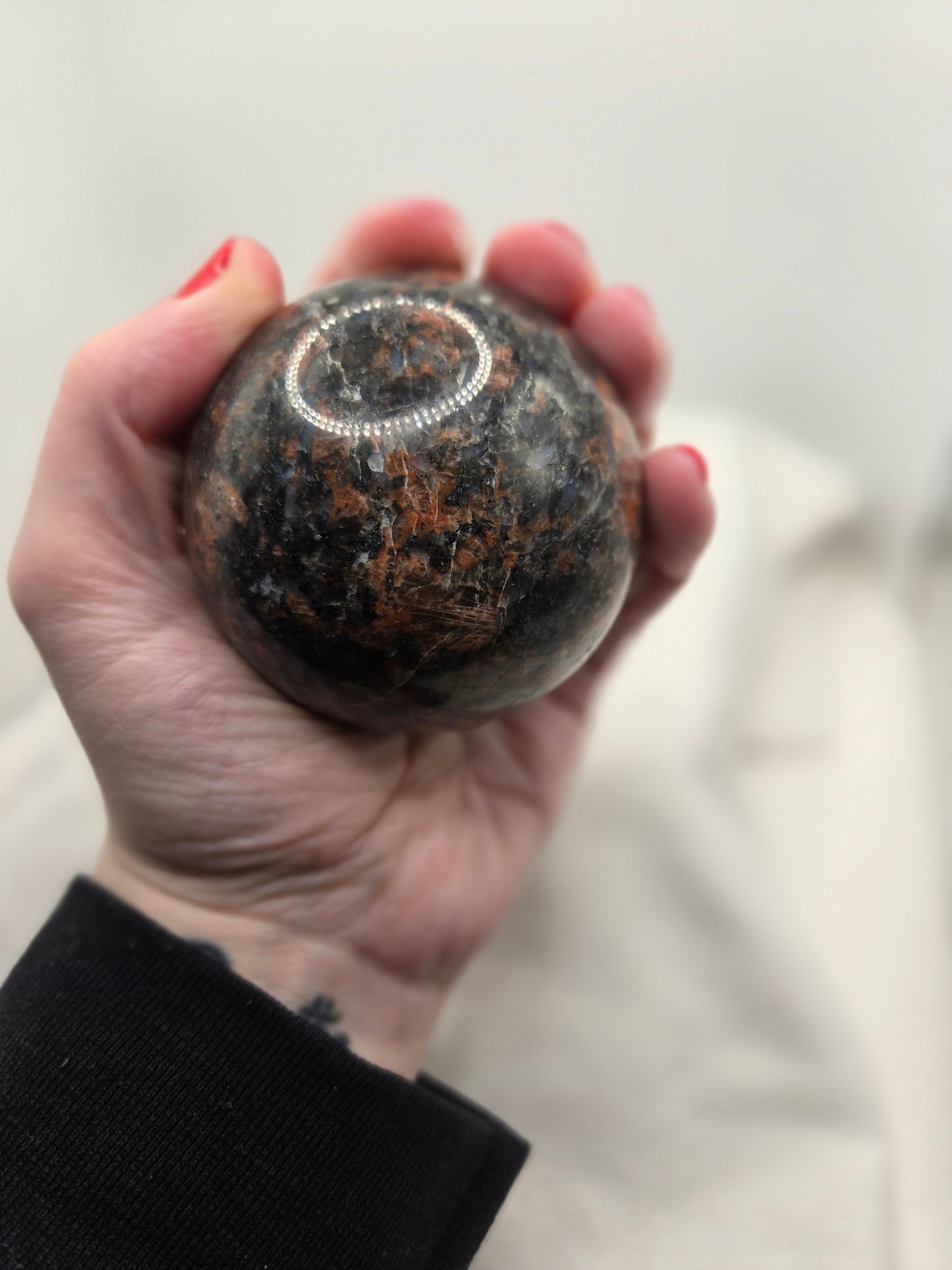 Brown Astrophyllite Sphere