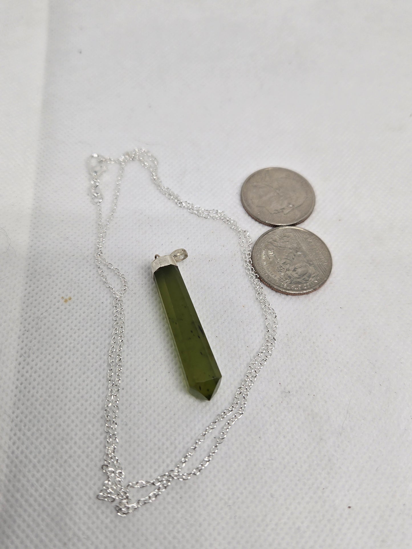 Long Crystal Pendants