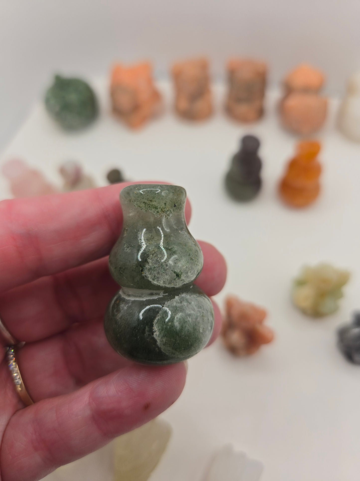 Small Carvings in the Garden