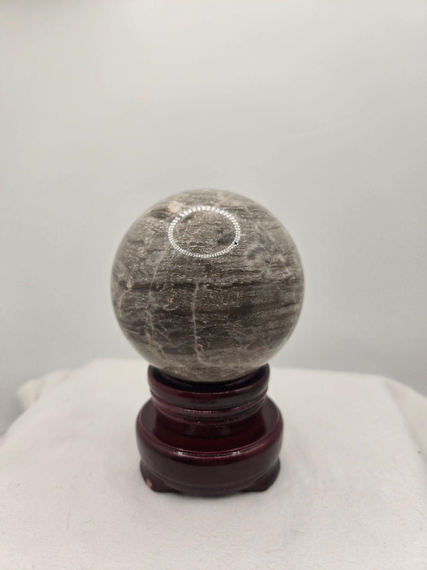 Sparkly Moonstone Sphere