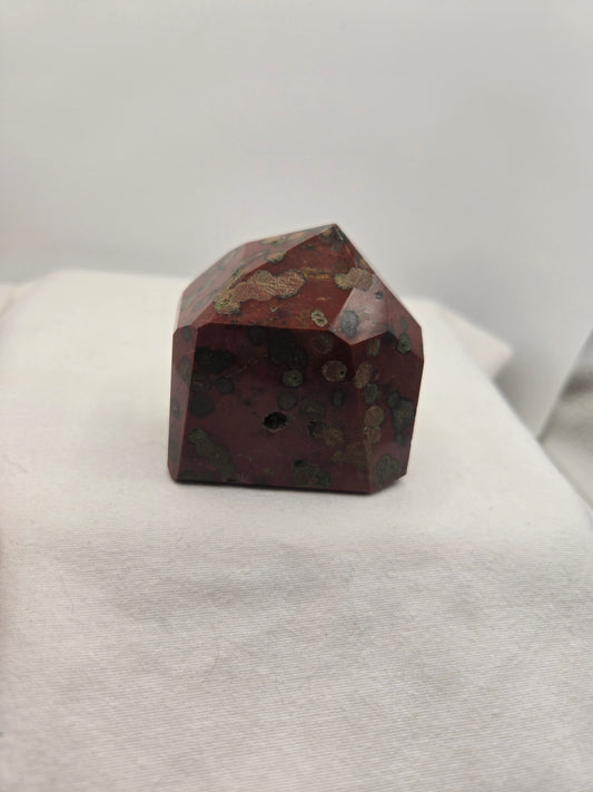 Orbicular Bloodstone Freeform