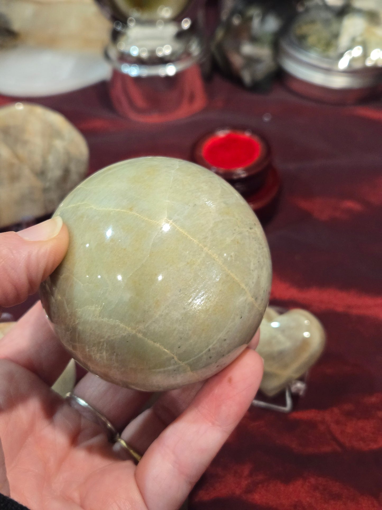 Different Moonstone Pieces