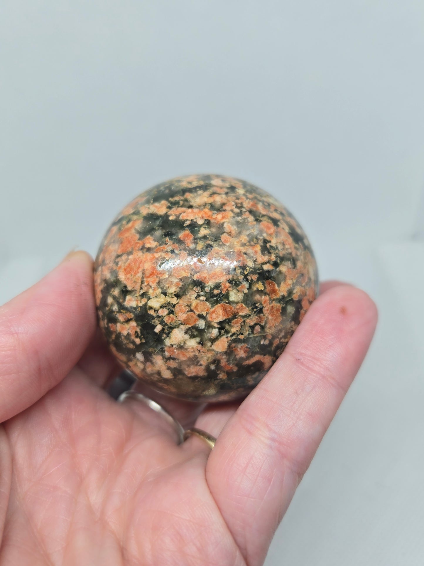 Unakite Sphere