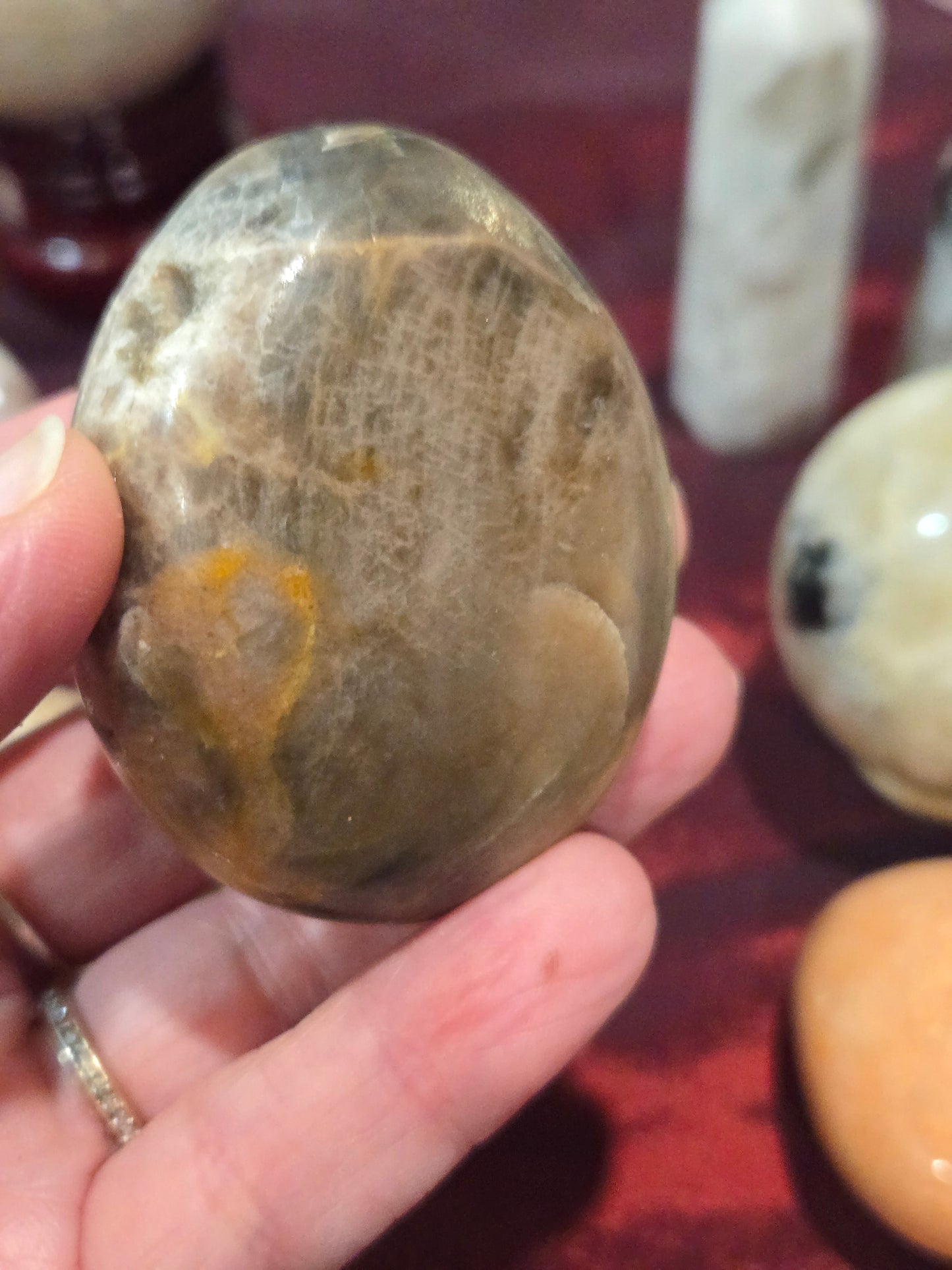 Different Moonstone Pieces