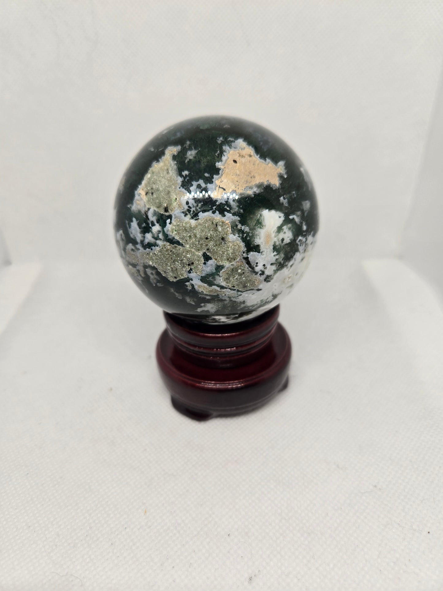 Moss Agate Sphere