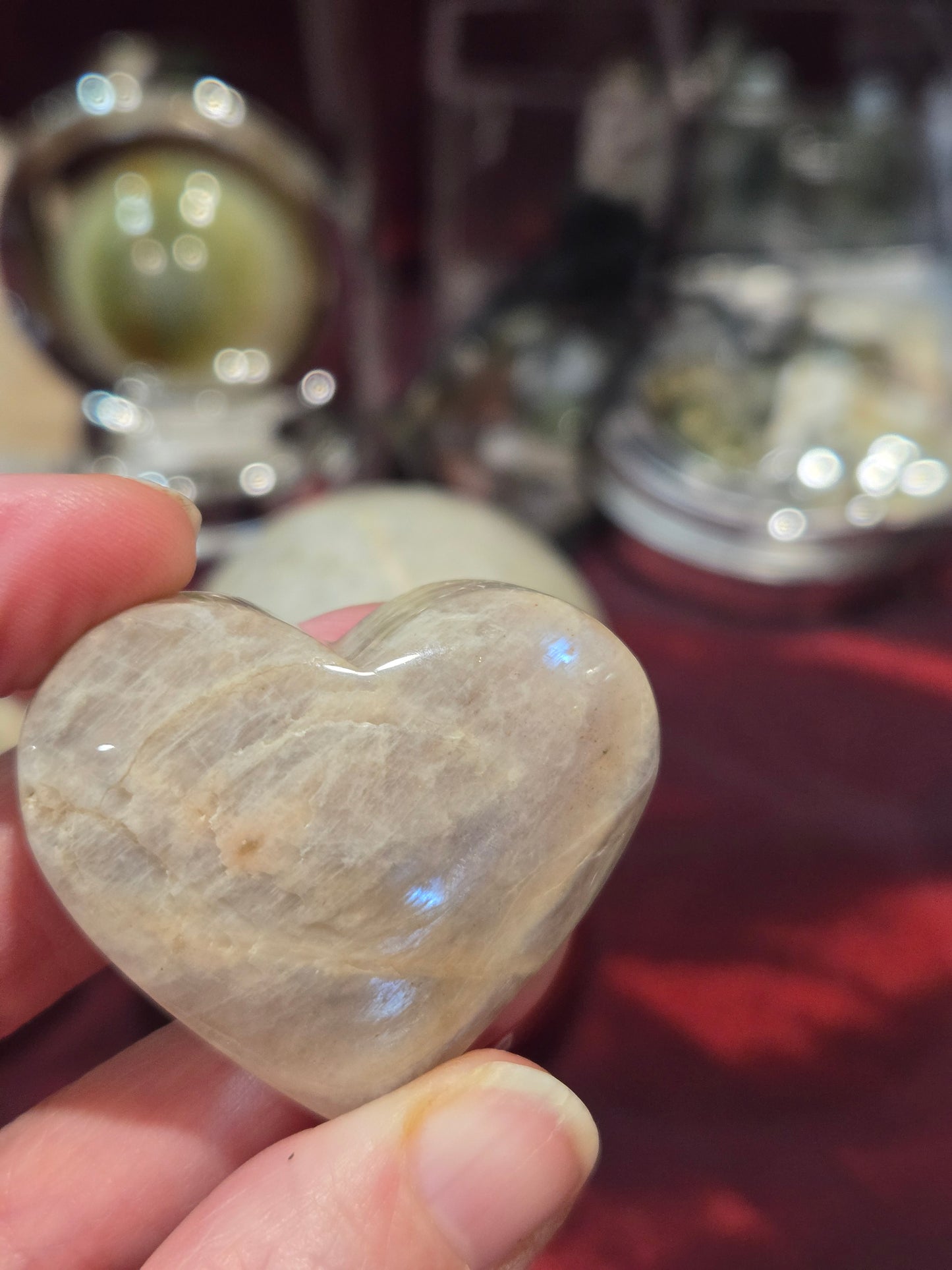 Different Moonstone Pieces