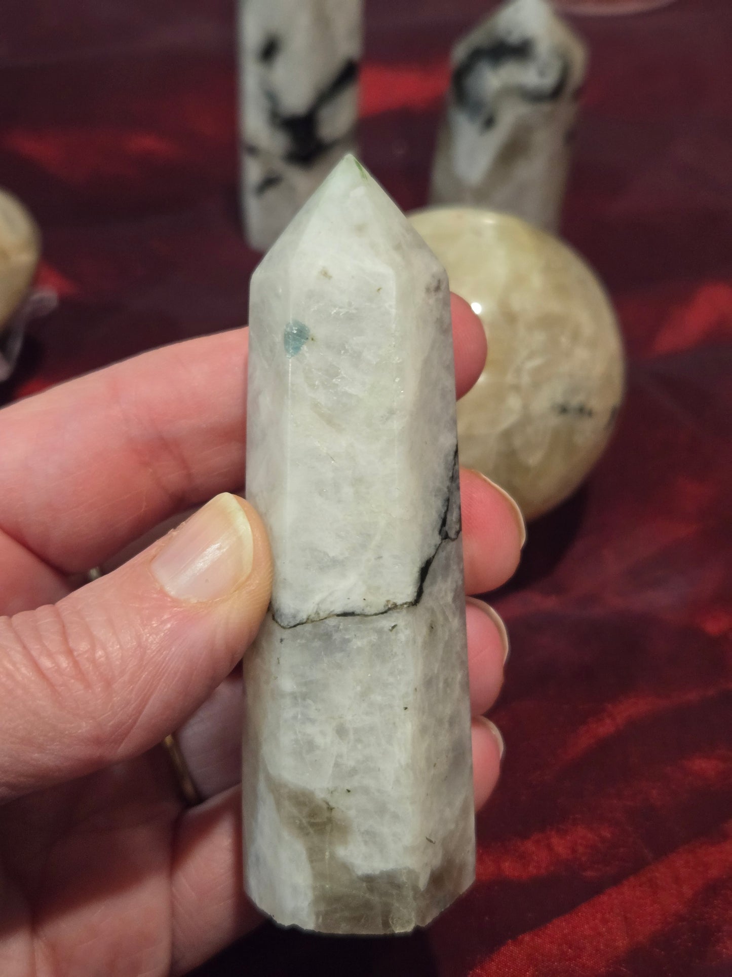 Different Moonstone Pieces