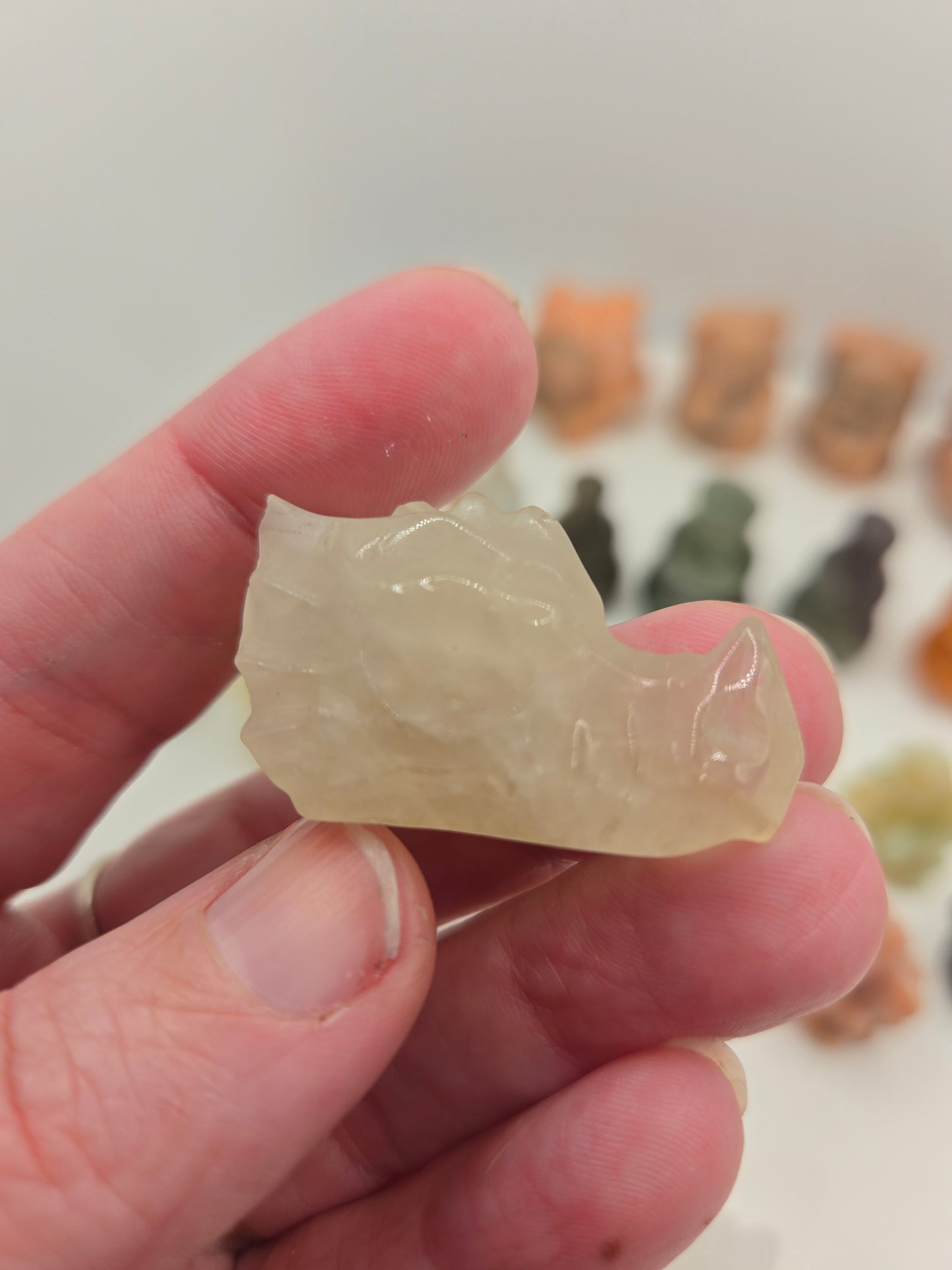 Small Carvings in the Garden