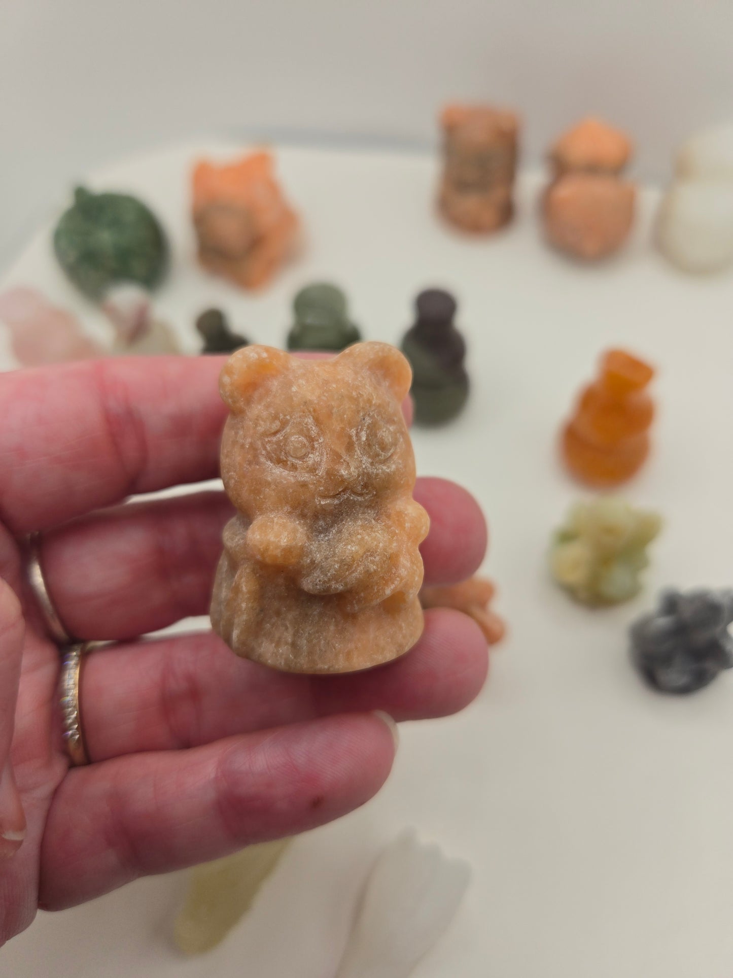 Small Carvings in the Garden