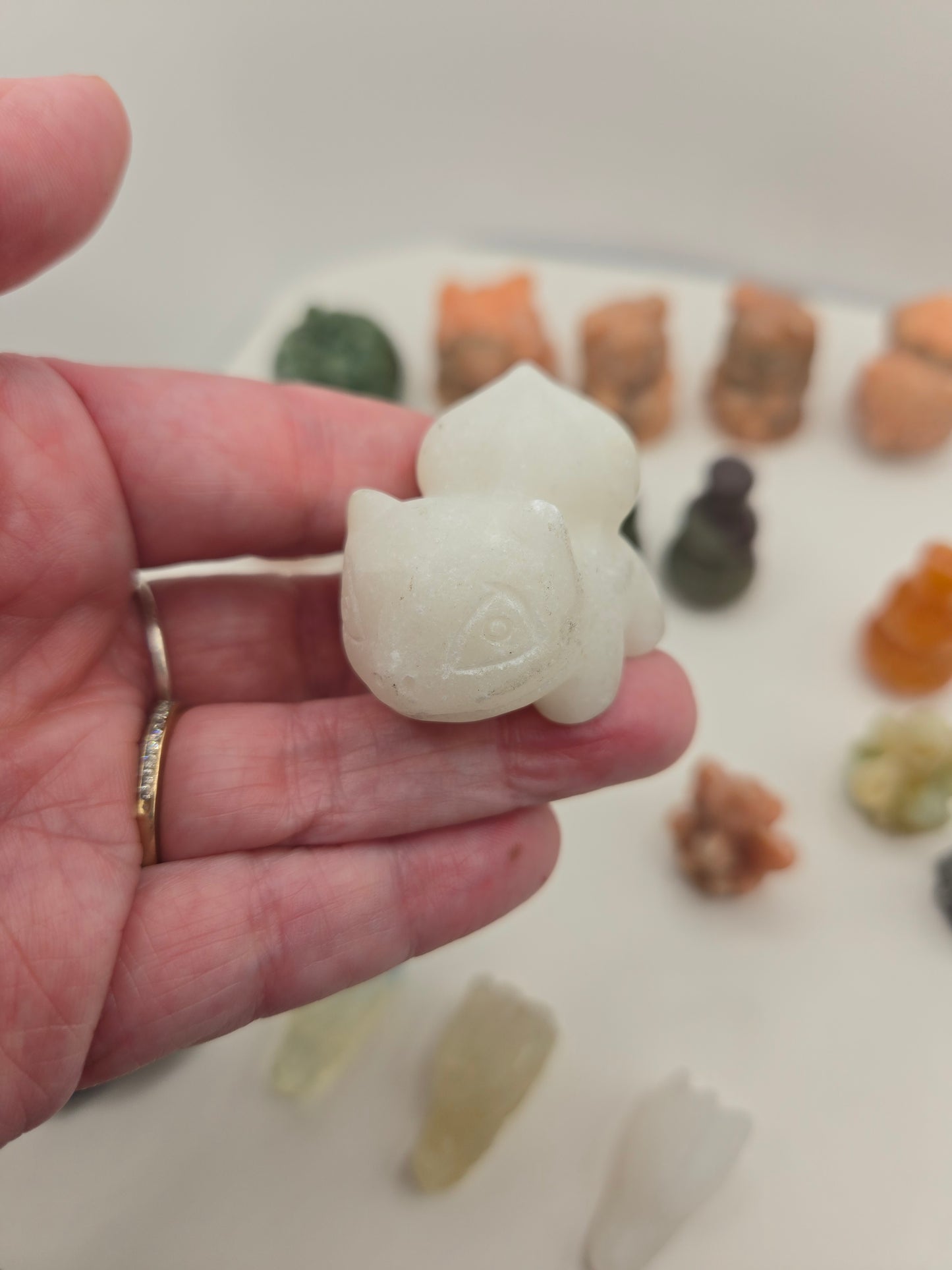 Small Carvings in the Garden