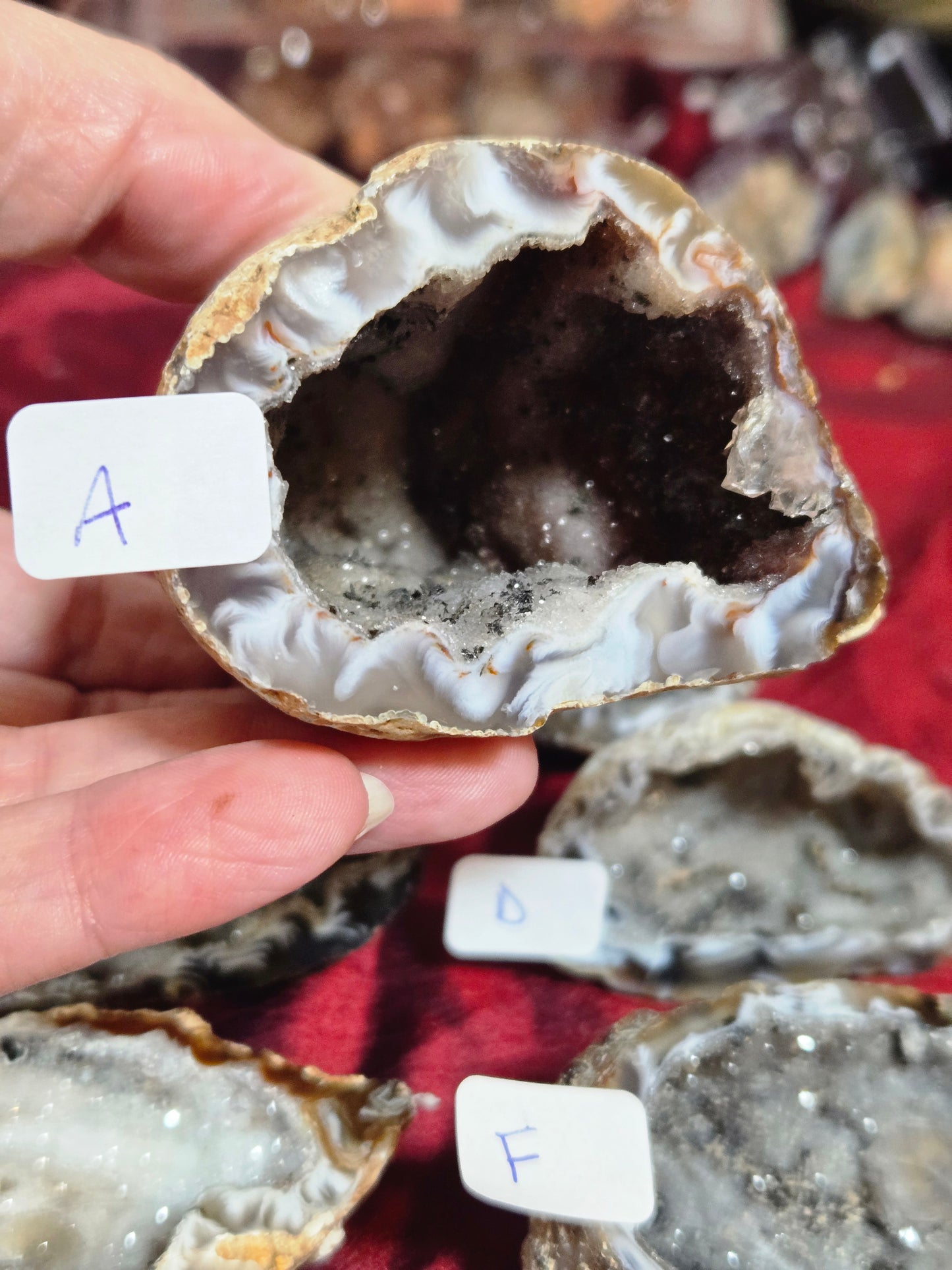 Oco Druzy Agate
