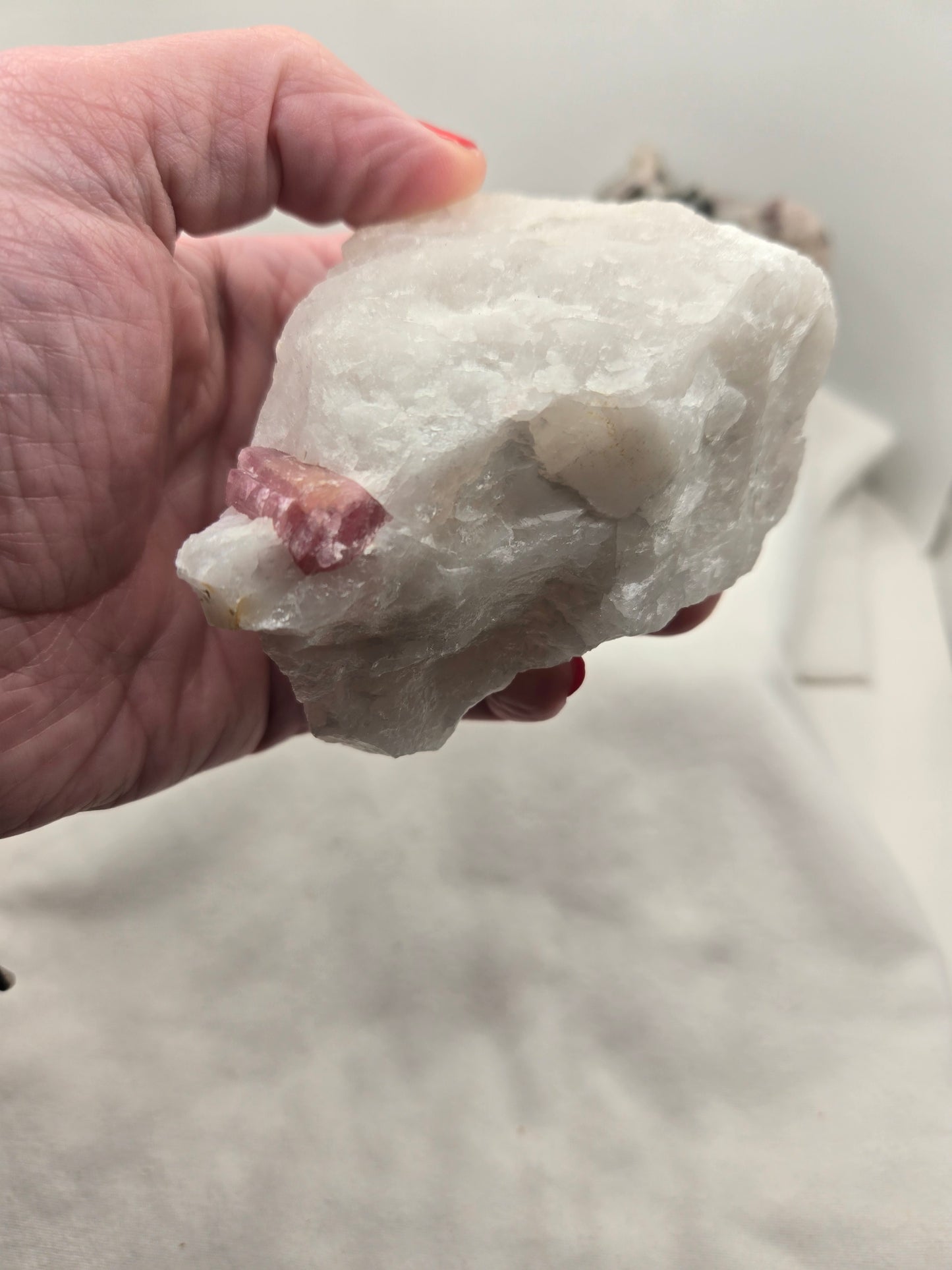 Tourmaline in Quartz